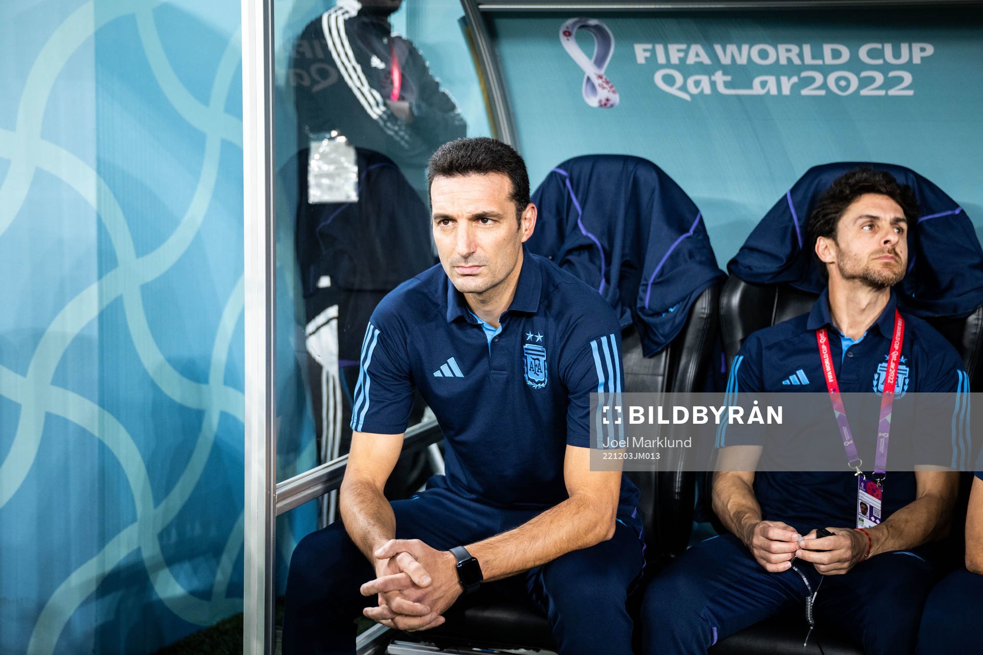 Head coach Lionel Scaloni of Argentina