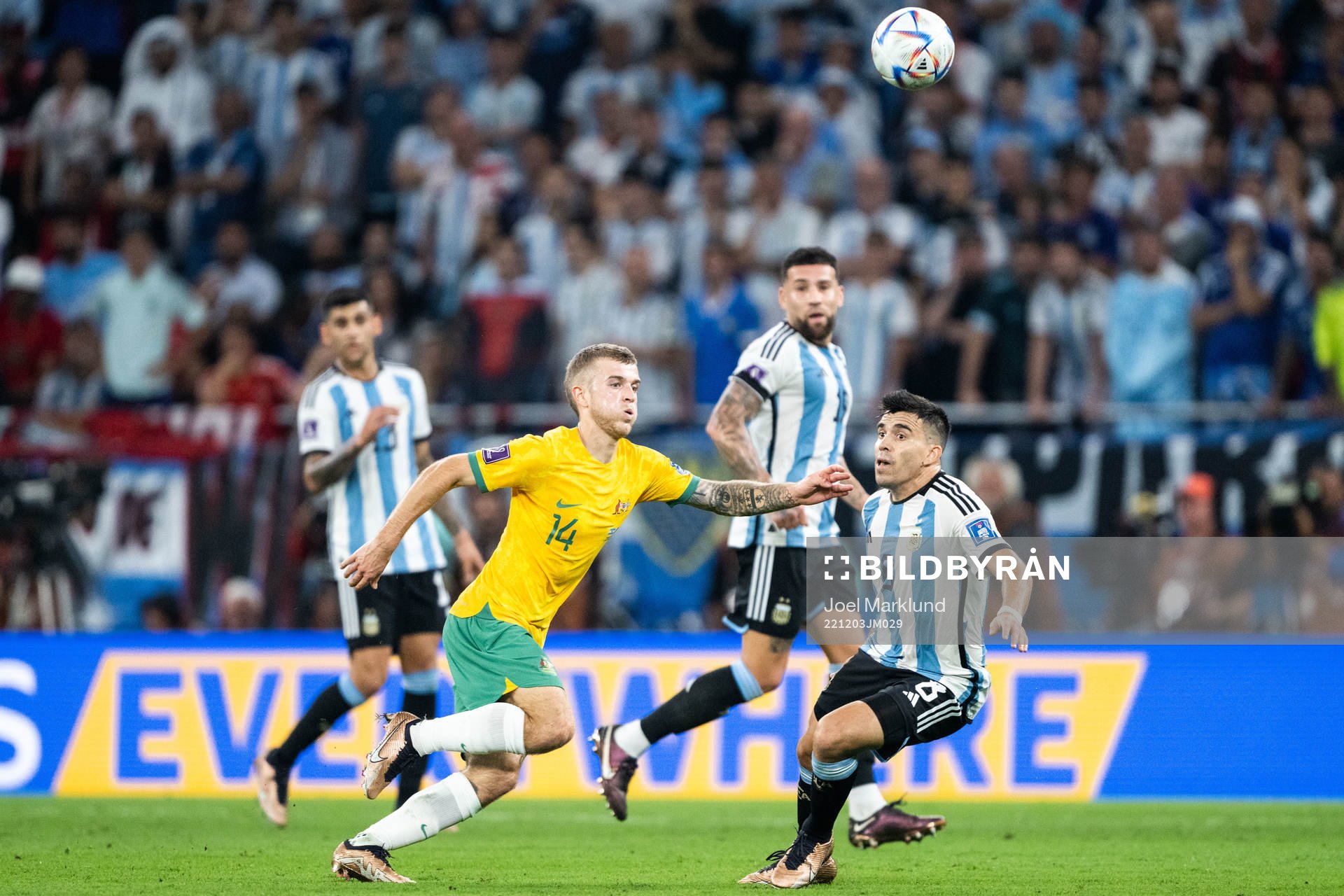 Riley McGree of Australia and Marcos Acuna of Argentina