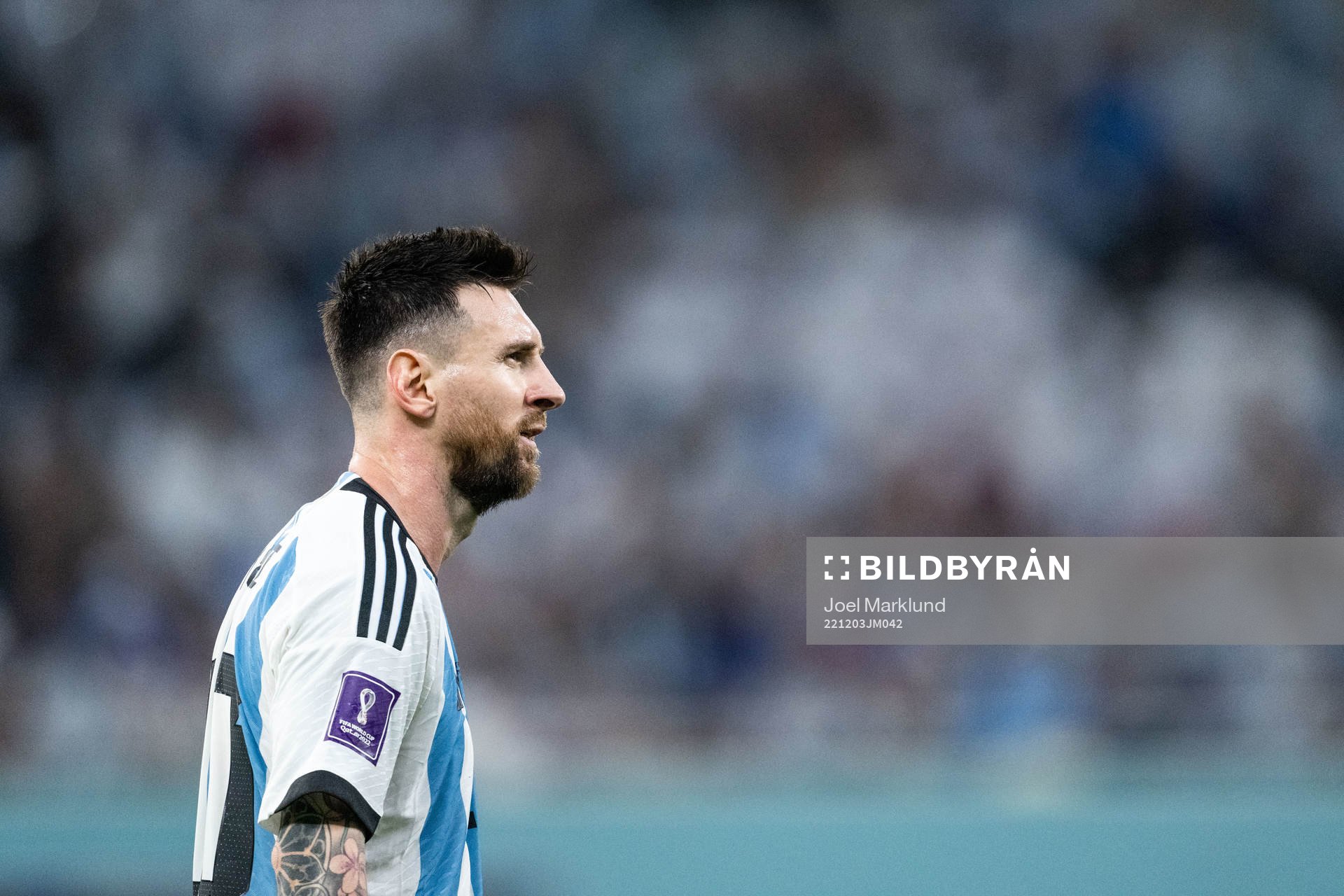 Lionel Messi of Argentina