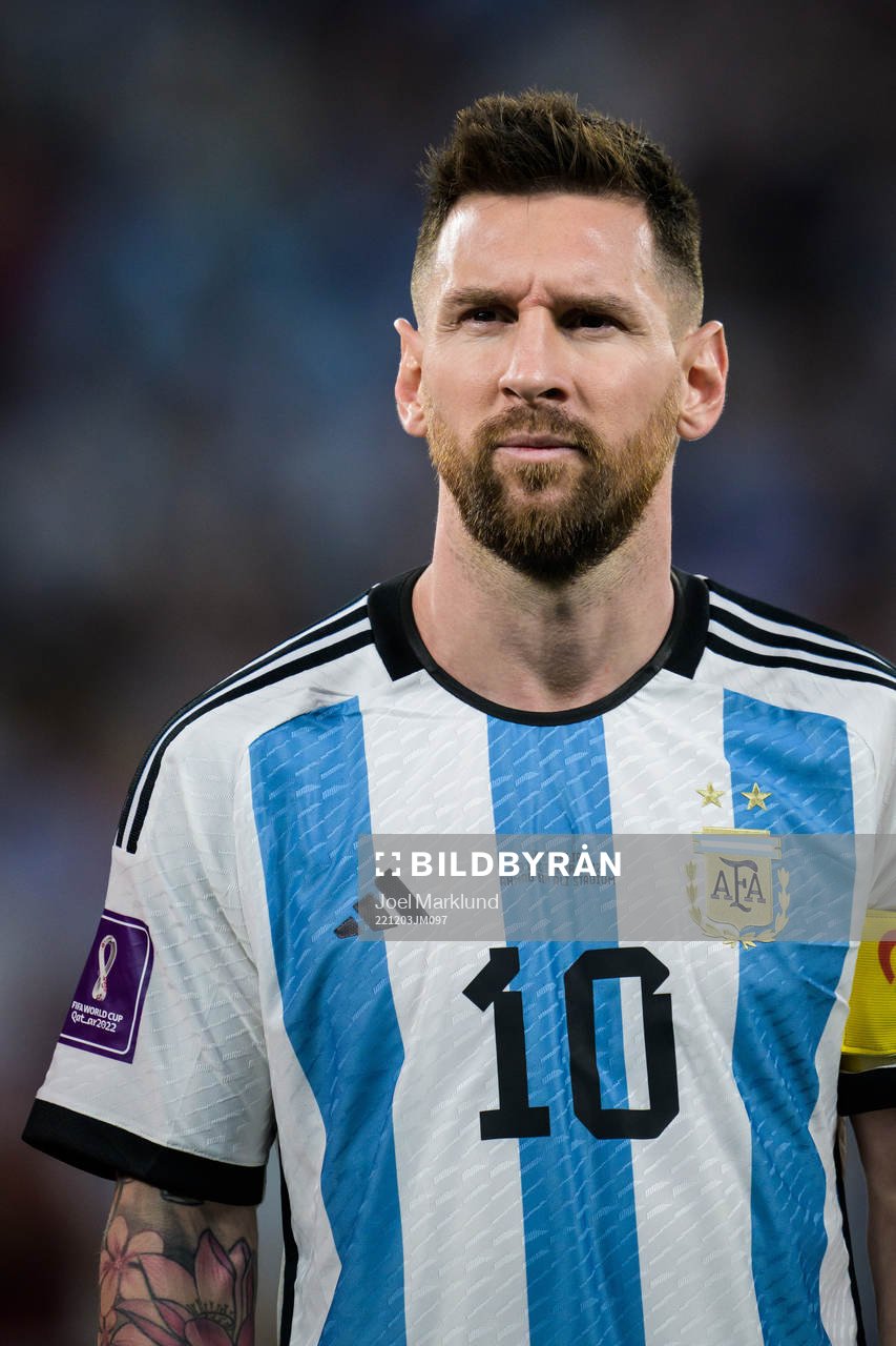 Lionel Messi of Argentina