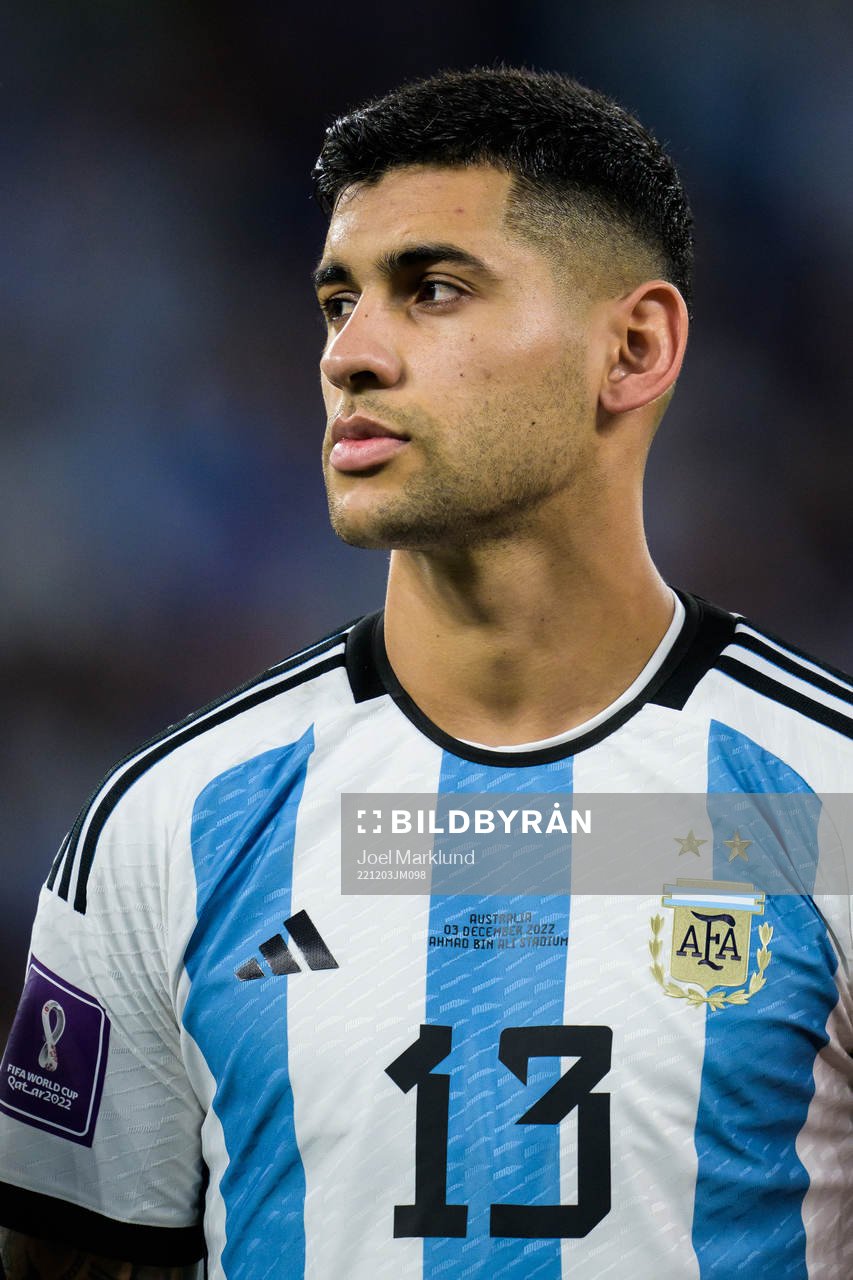 Cristian Romero of Argentina