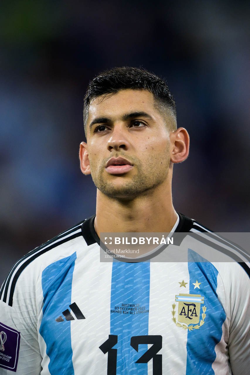 Cristian Romero of Argentina