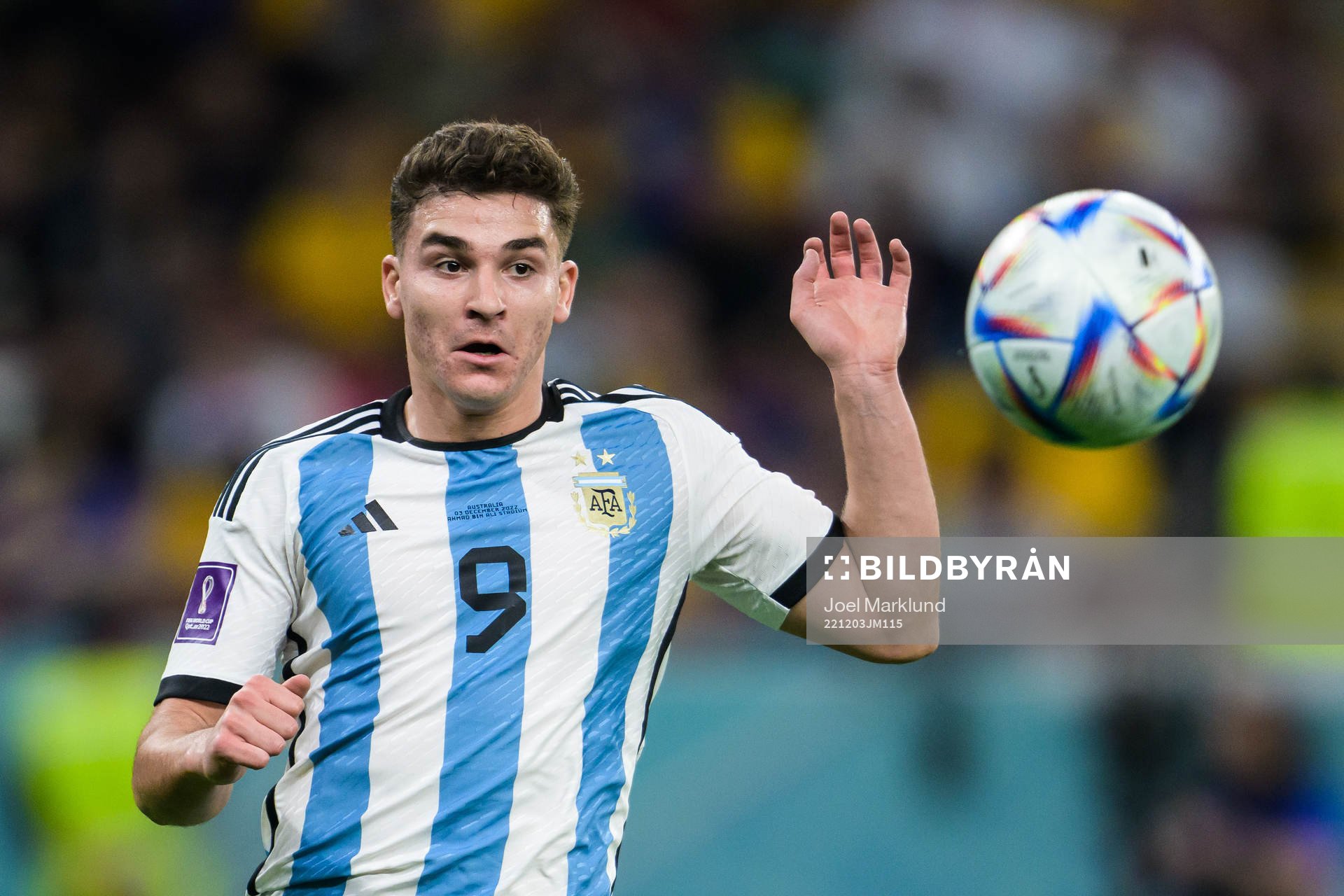 Julian Alvarez of Argentina