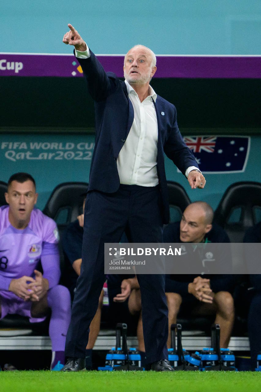 Head coach Graham Arnold of Australia