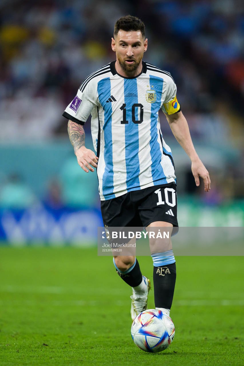 Lionel Messi of Argentina