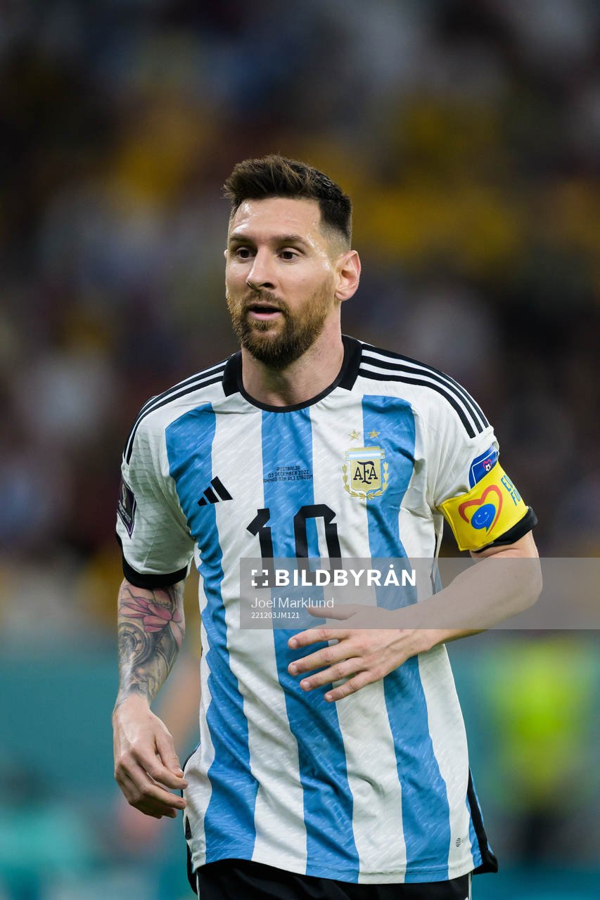 Lionel Messi of Argentina