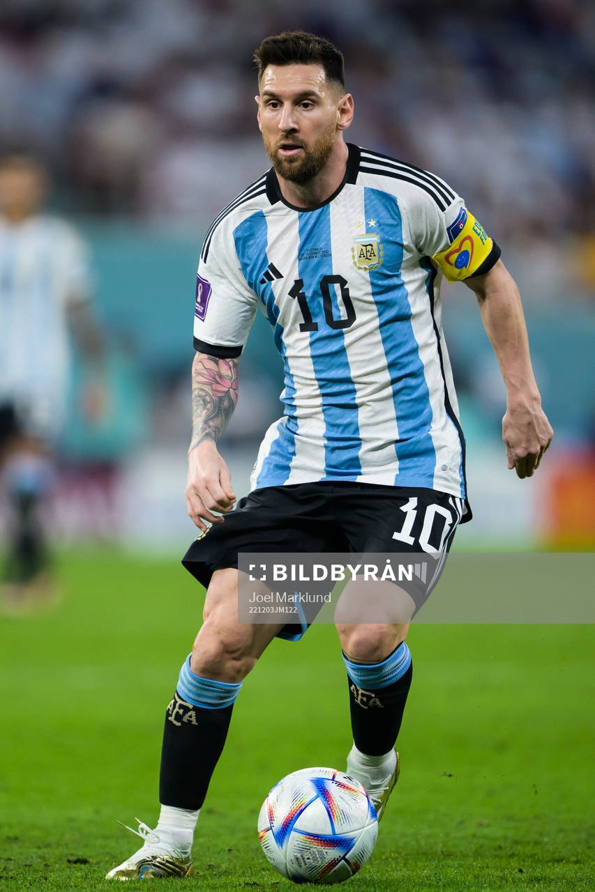 Lionel Messi of Argentina