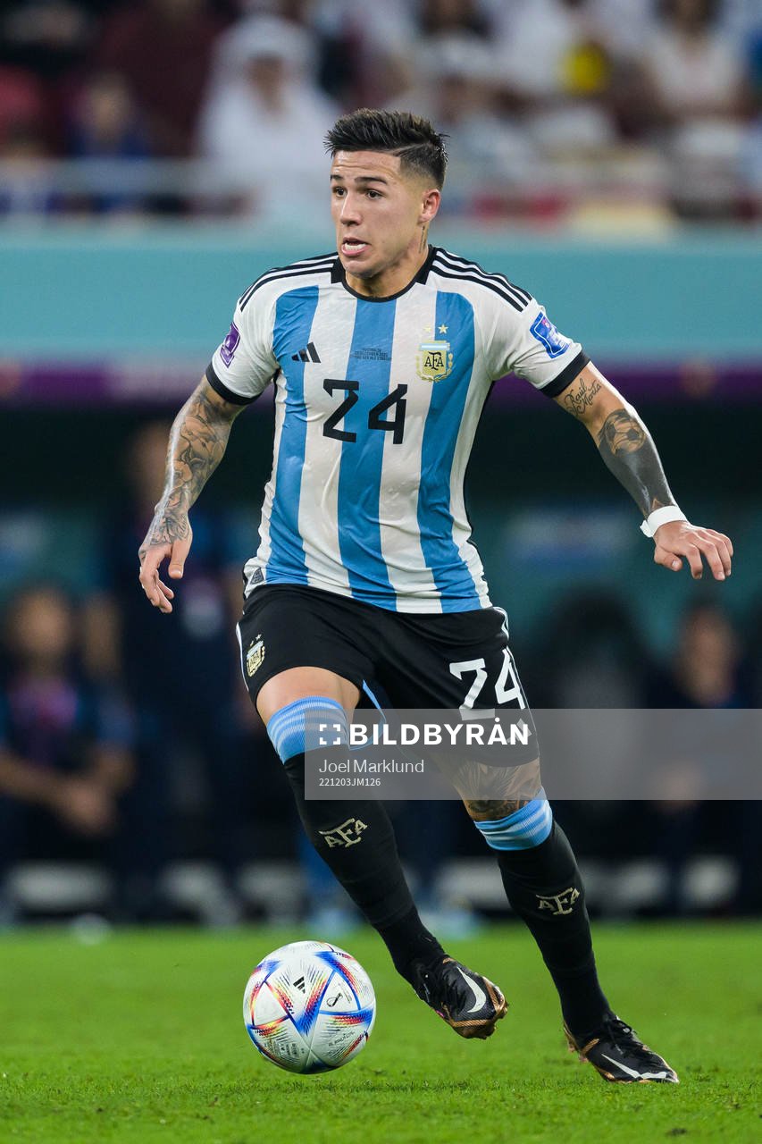 Enzo Fernandez of Argentina