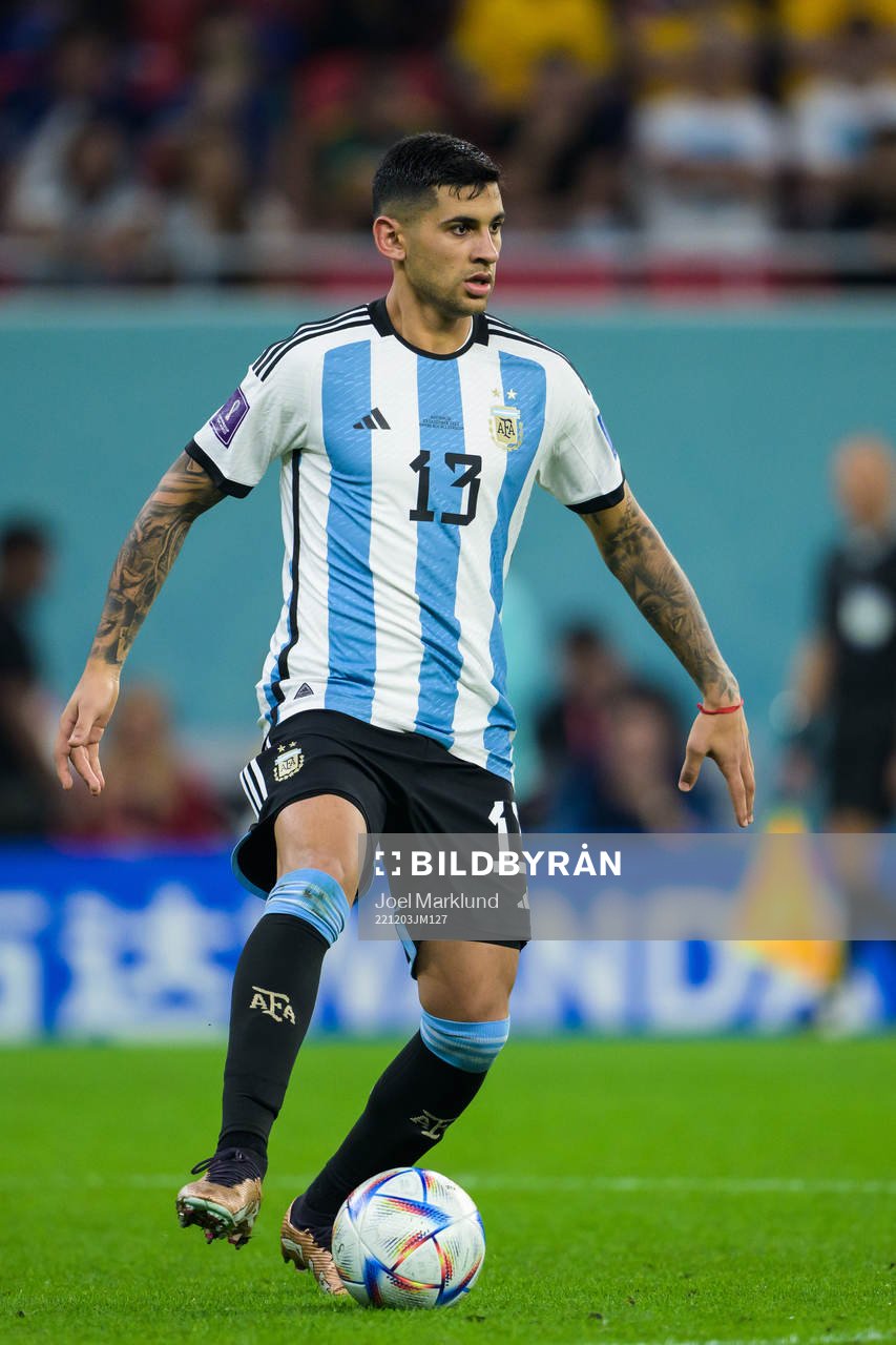 Cristian Romero of Argentina