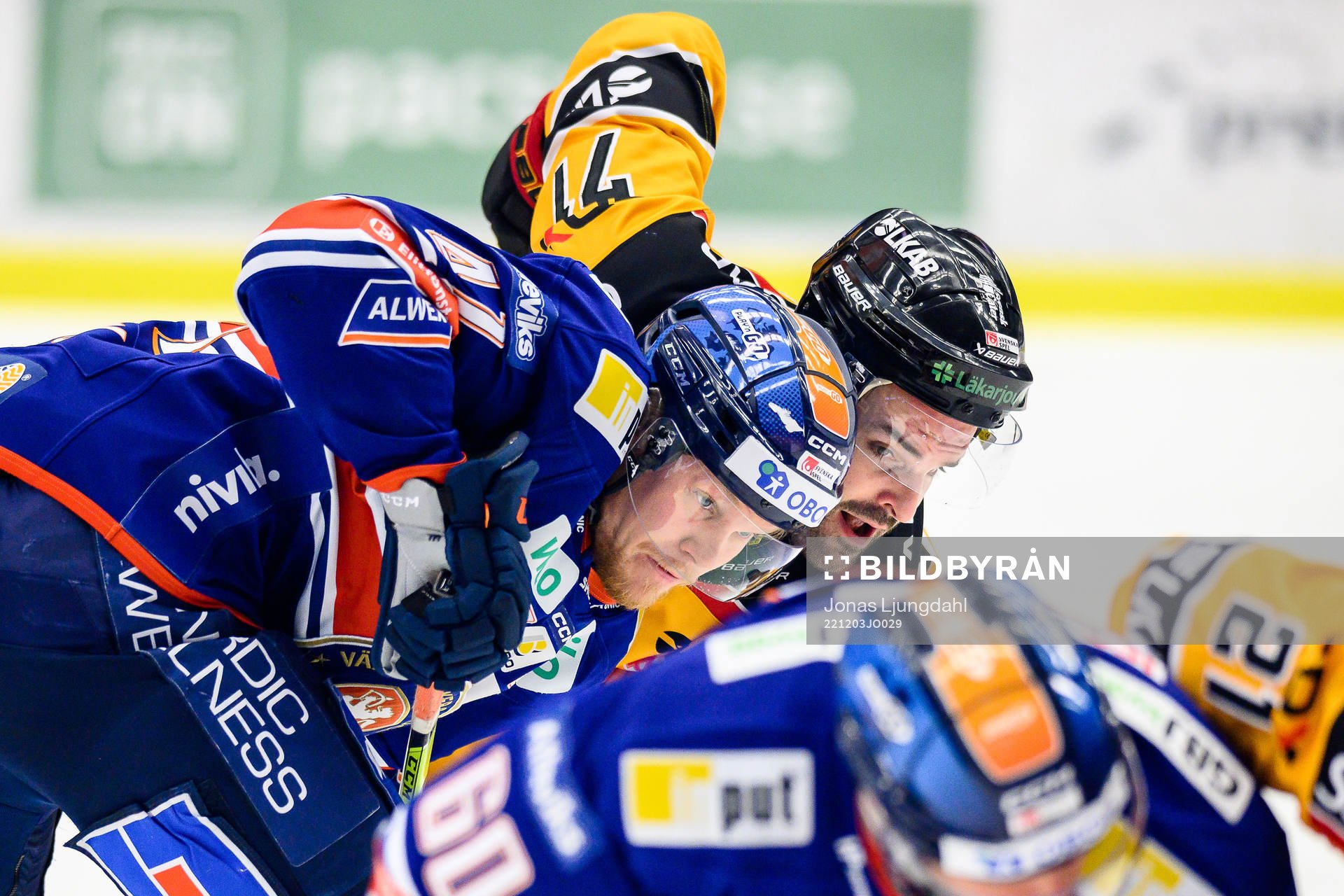 Växjös Ludvig Nilsson och Luleås Linus Fröberg