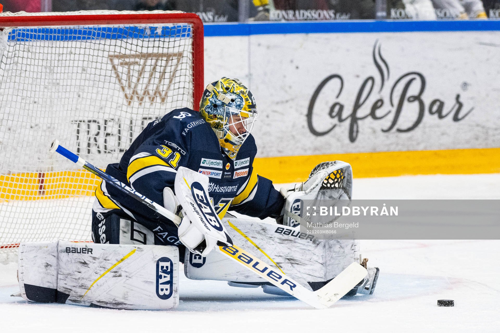 HV71s målvakt Joni Ortio