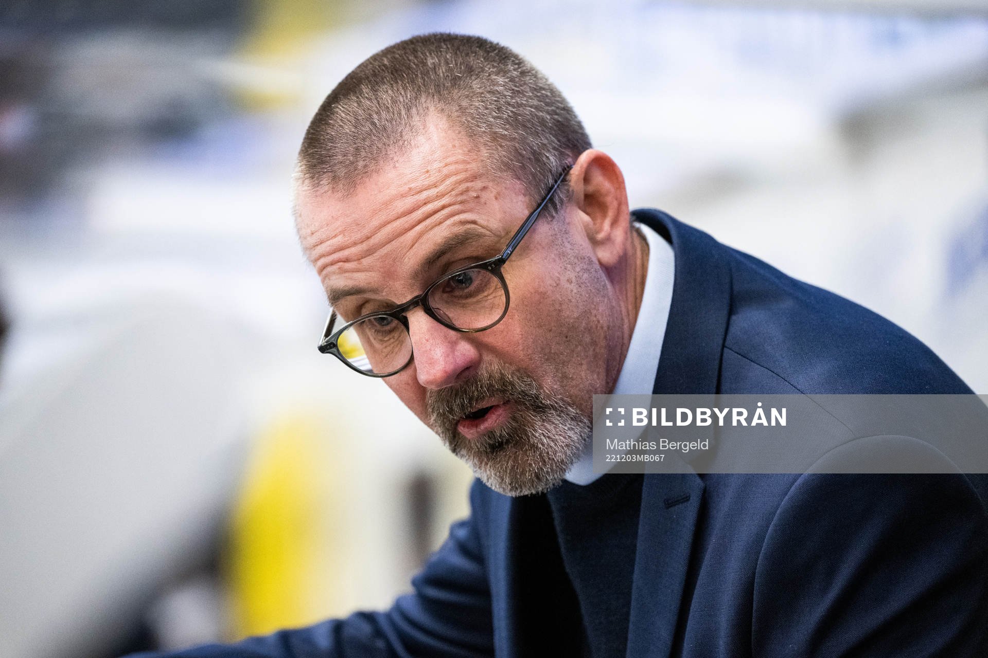 HV71s tränare Tommy Samuelsson