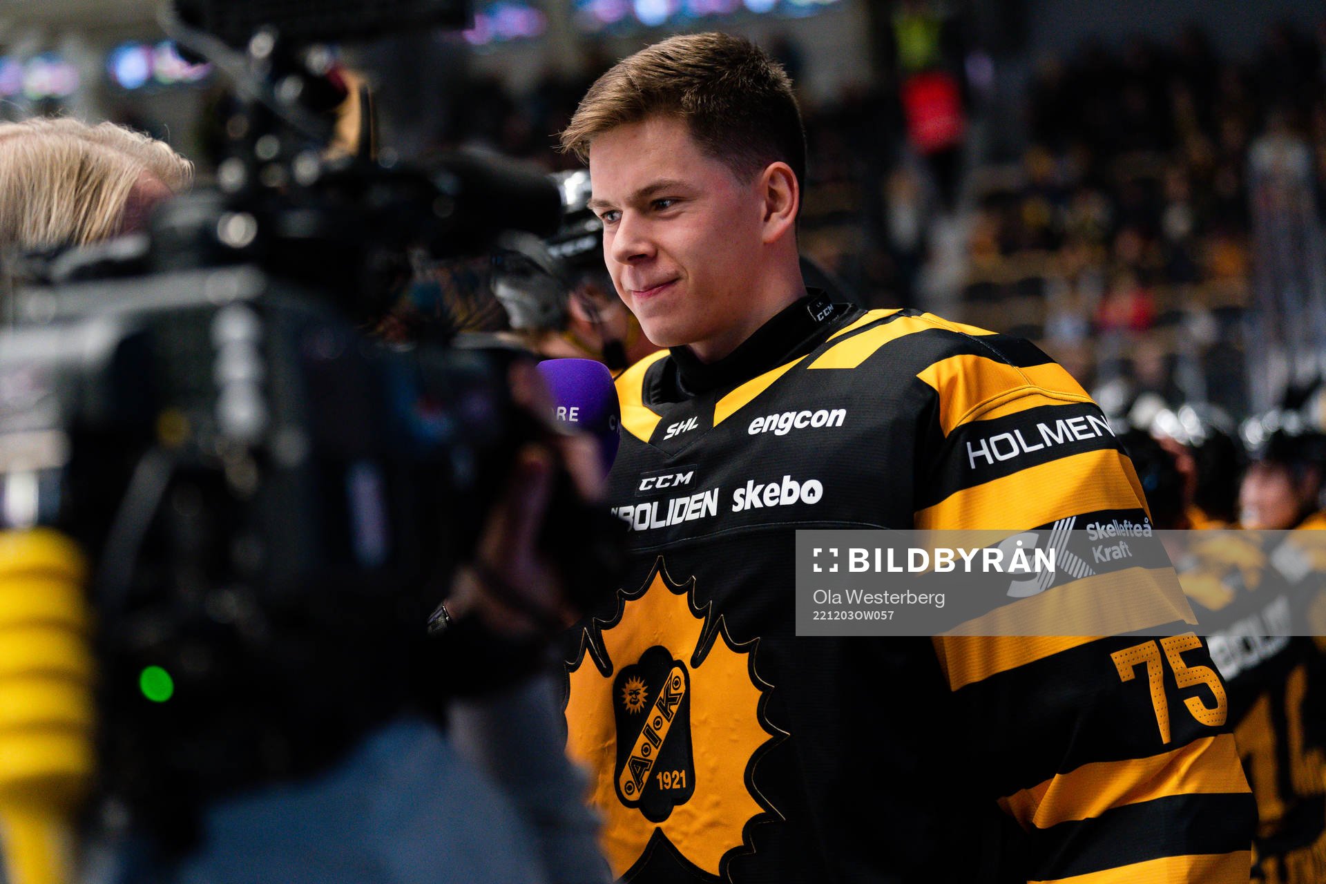 Skellefteås målvakt Viktor Stålberg