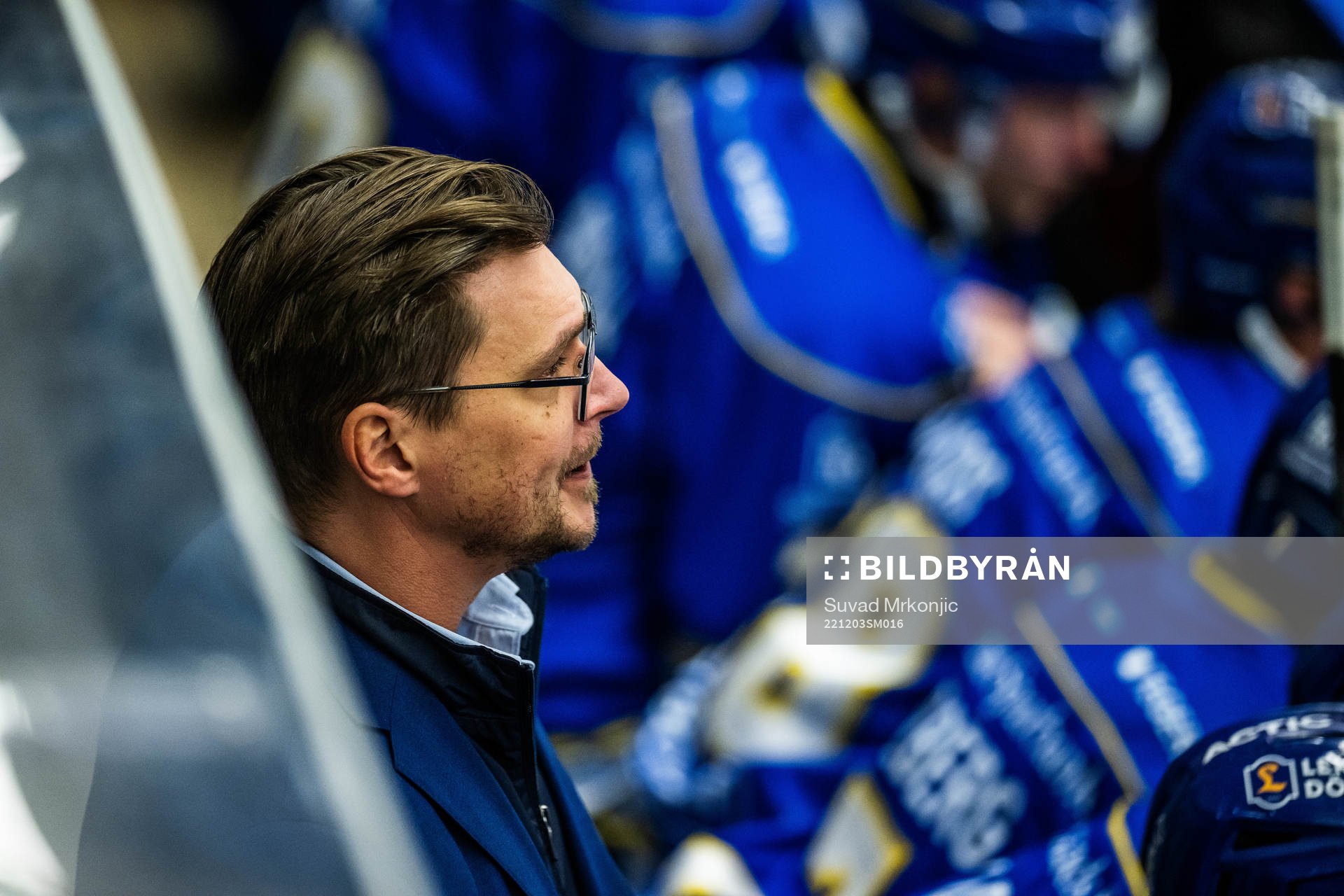 Leksands tränare Björn Hellkvist