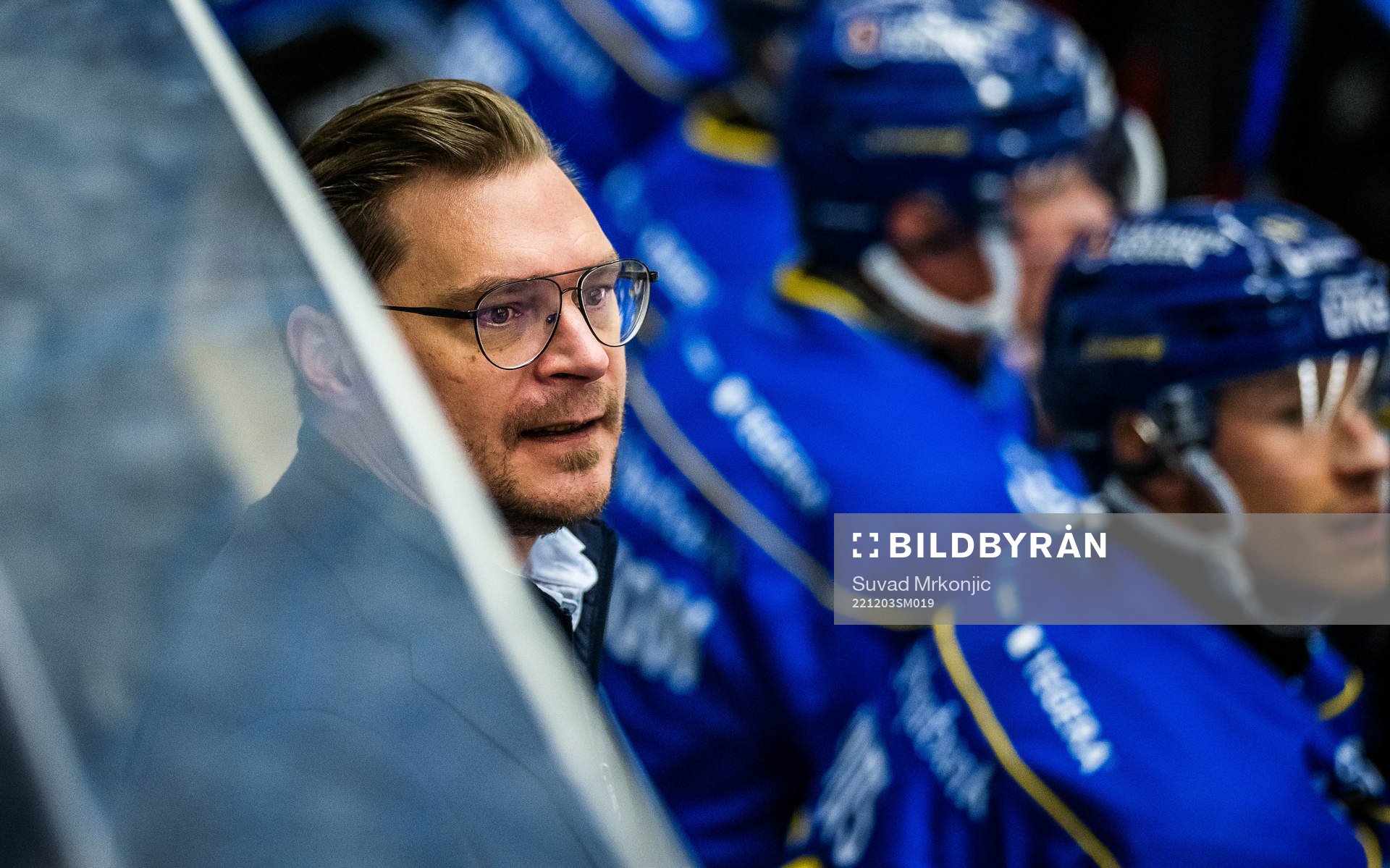 Leksands tränare Björn Hellkvist