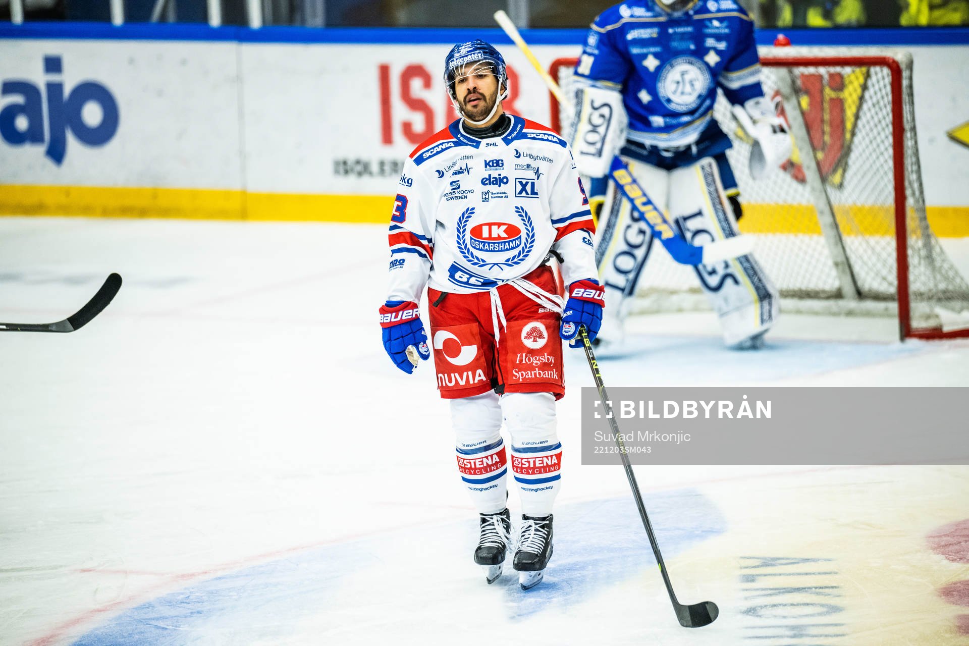 Oskarshamns Cameron Brace deppar