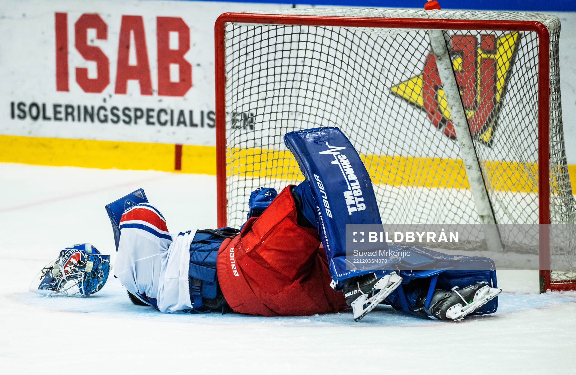 Oskarshamns målvakt Joe Cannata har ont