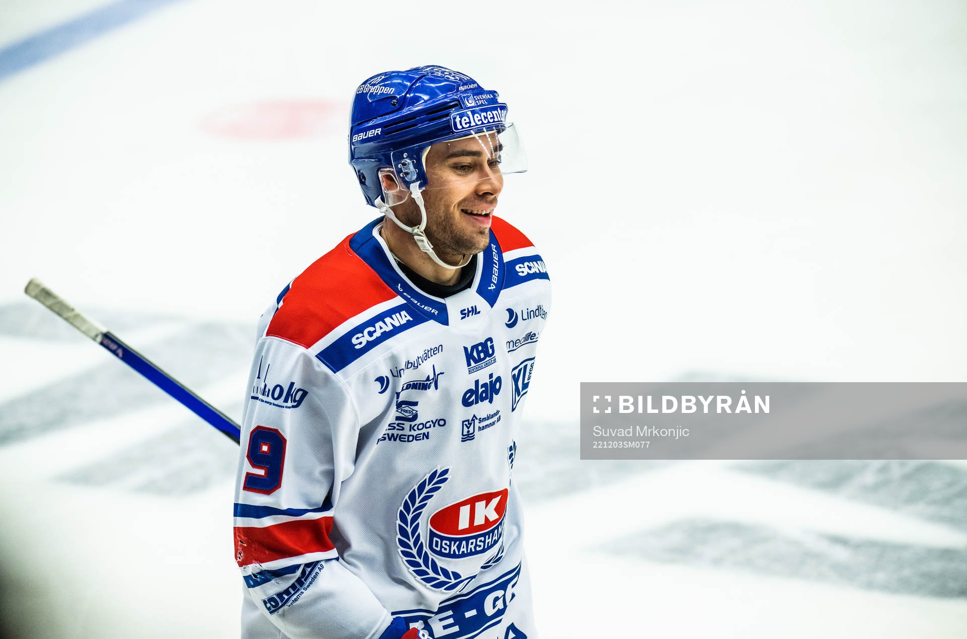 Oskarshamns Ahti Oksanen jublar