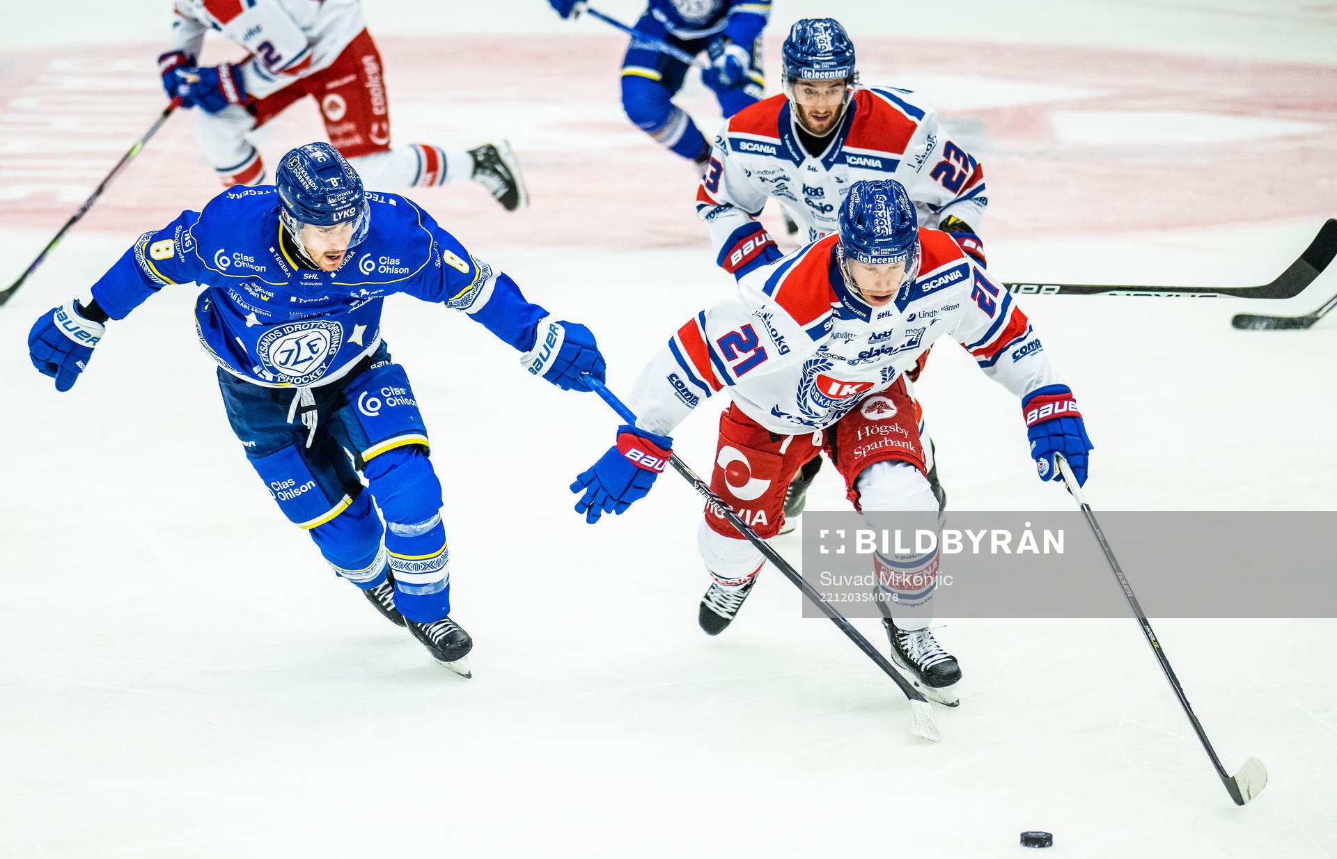 Leksands Matt Caito och Oskarshamns Myles Powell