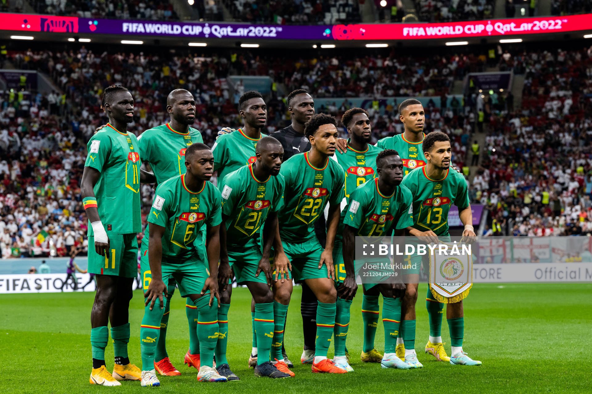 Starting eleven of Senegal