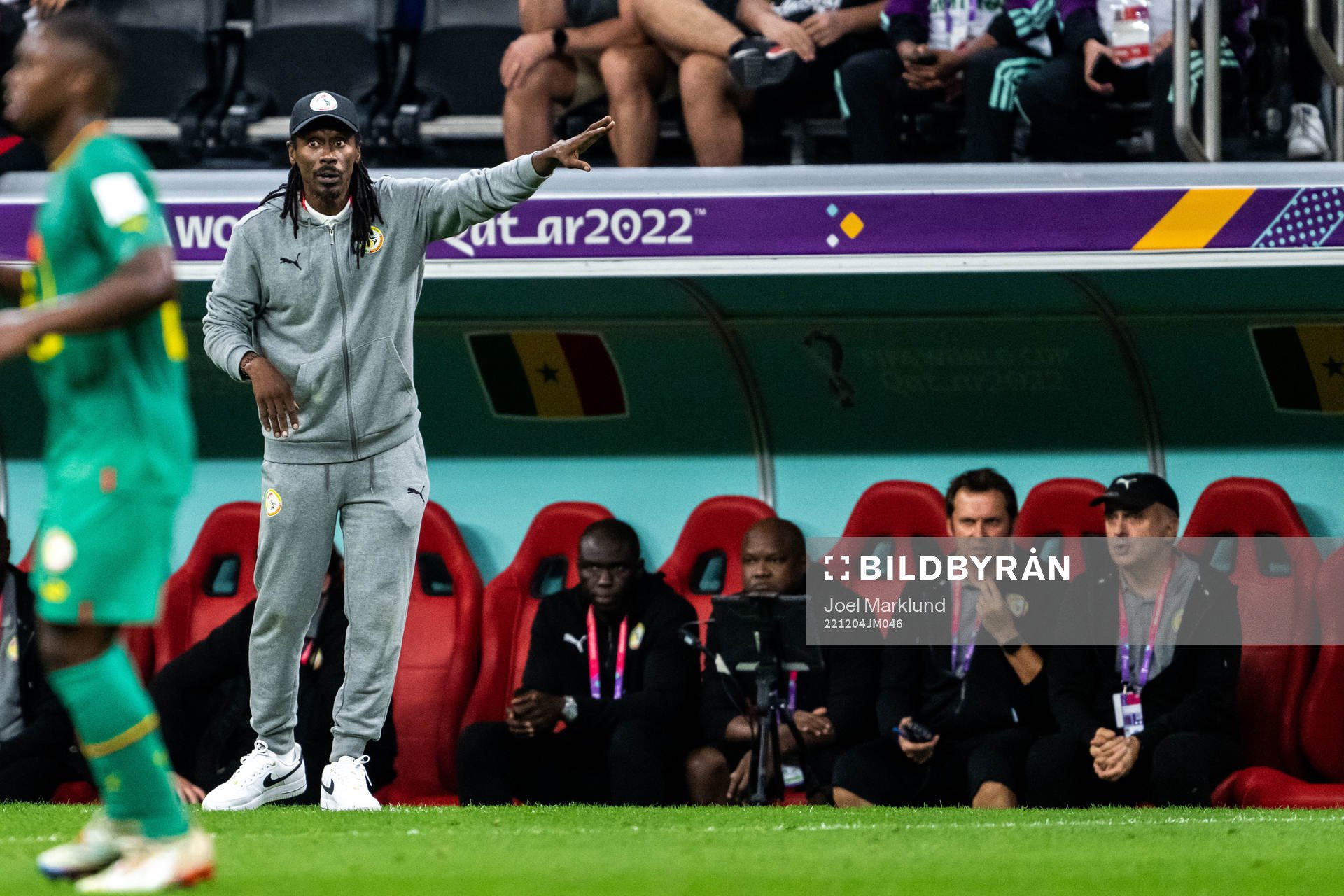 Head coach Aliou Cisse of Senegal
