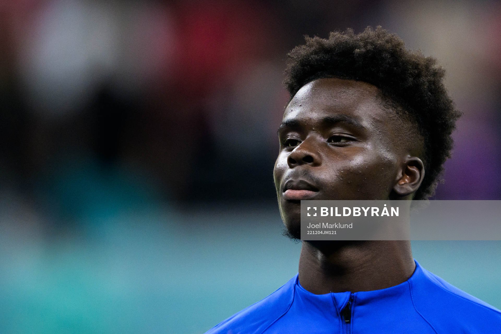 Bukayo Saka of England