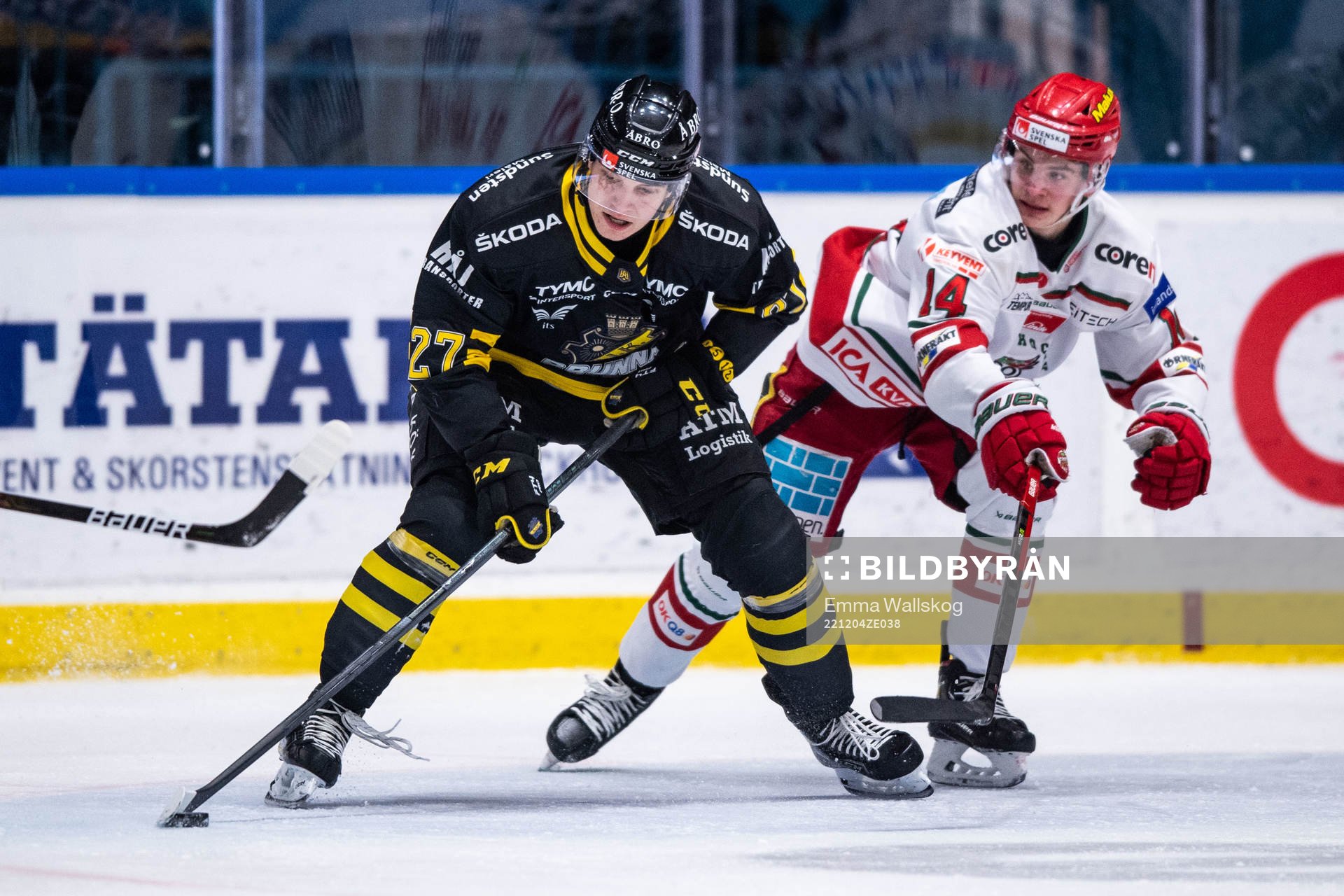 AIKs Maksim Semjonov och Modos Jakob Noren