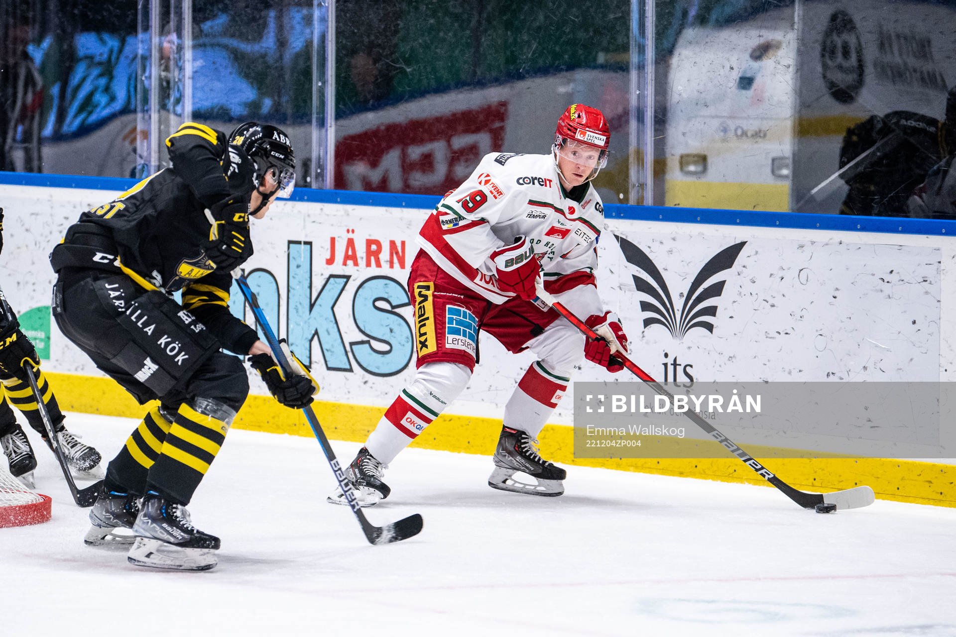 AIKs Kelvin Martinsson och Modos Erik Karlsson