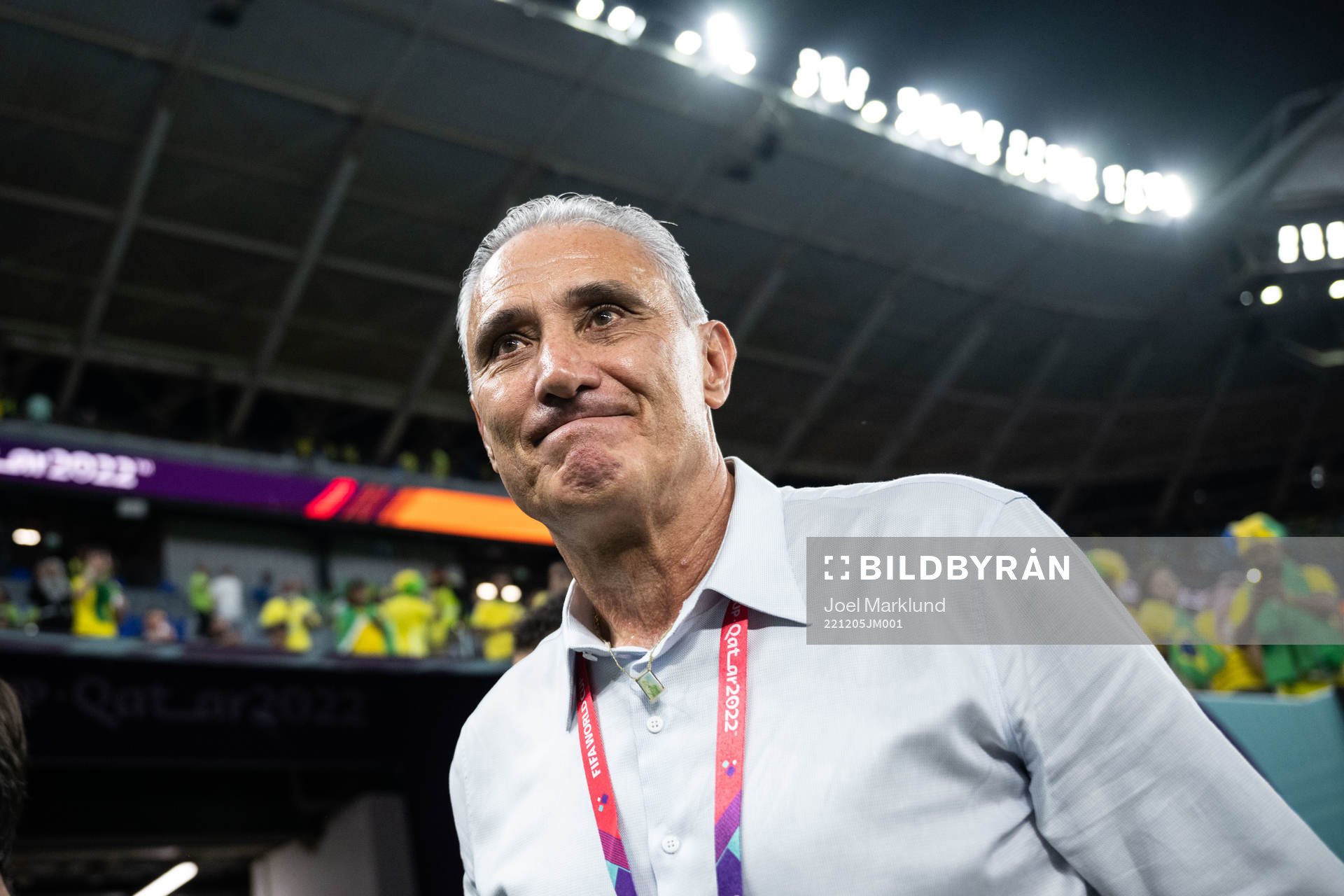 Head coach Tite of Brazil