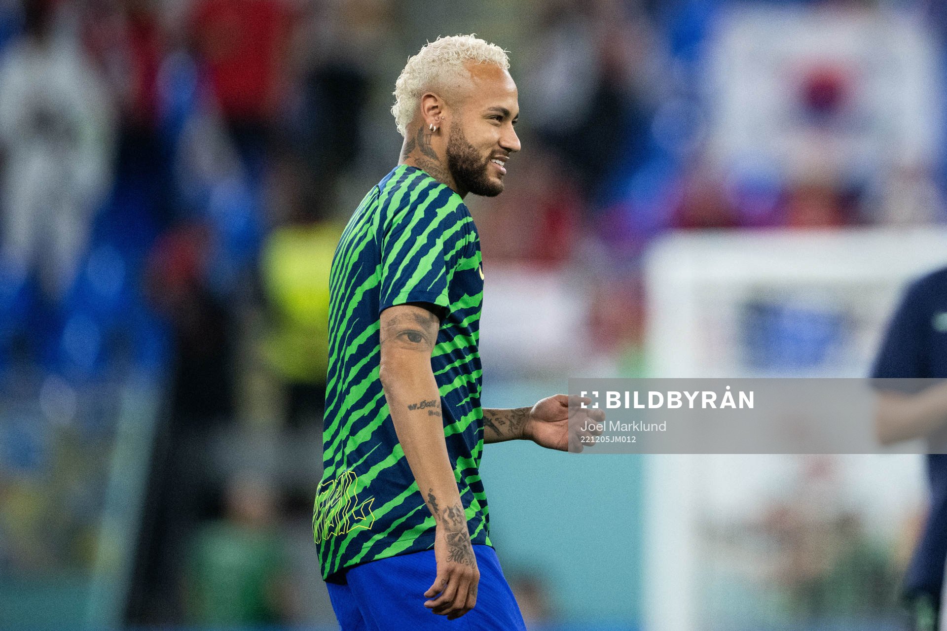 Neymar of Brazil