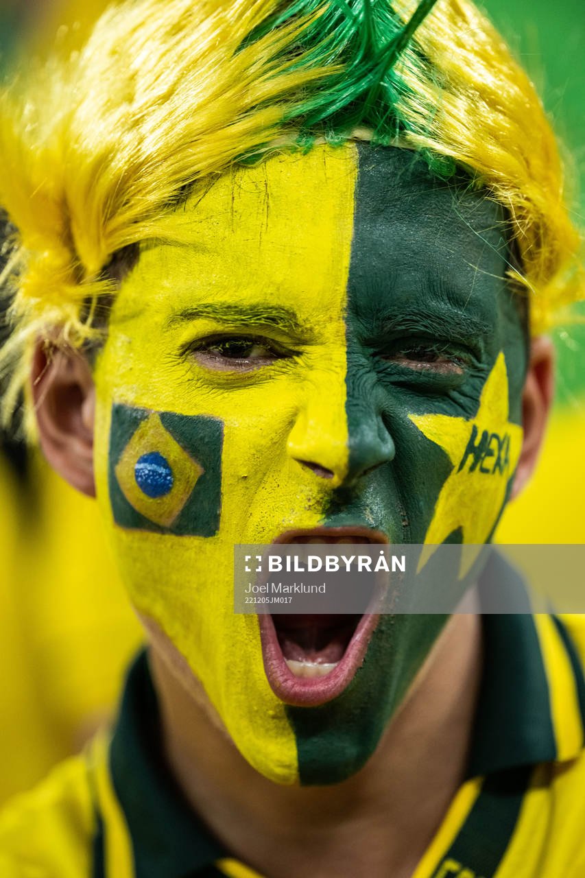 A fan of Brazil