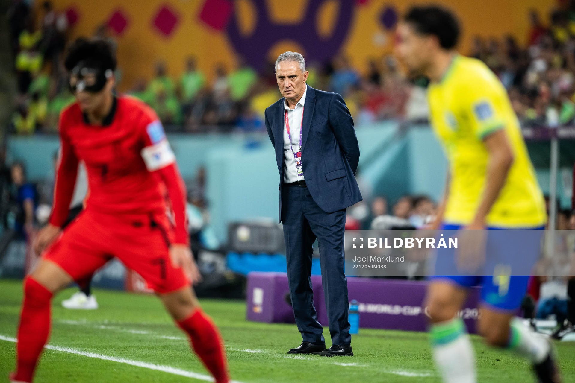 Head coach Tite of Brazil
