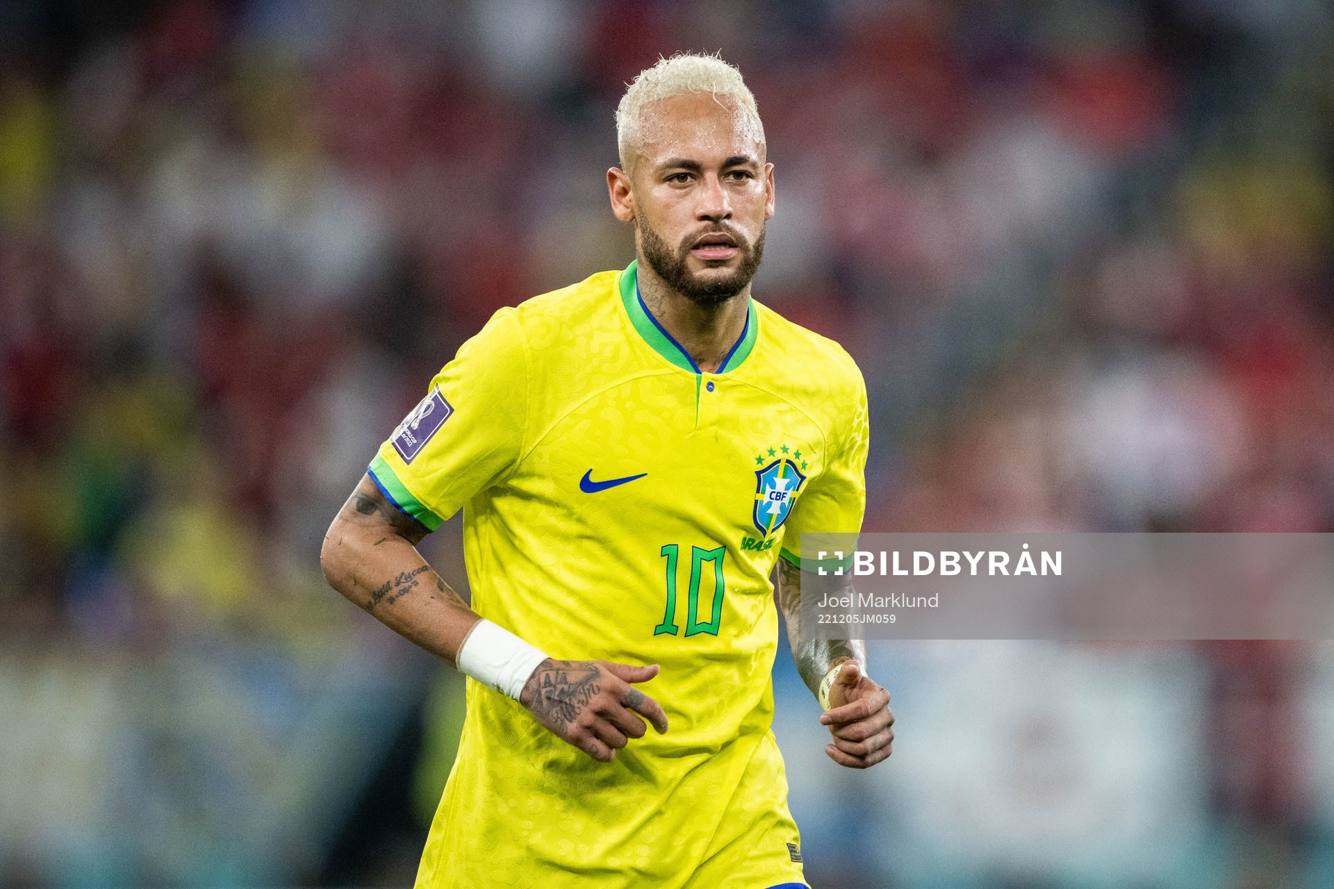 Neymar of Brazil