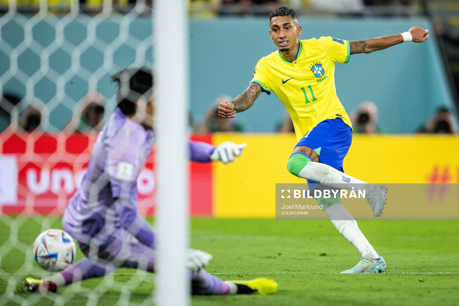Raphinha of Brazil