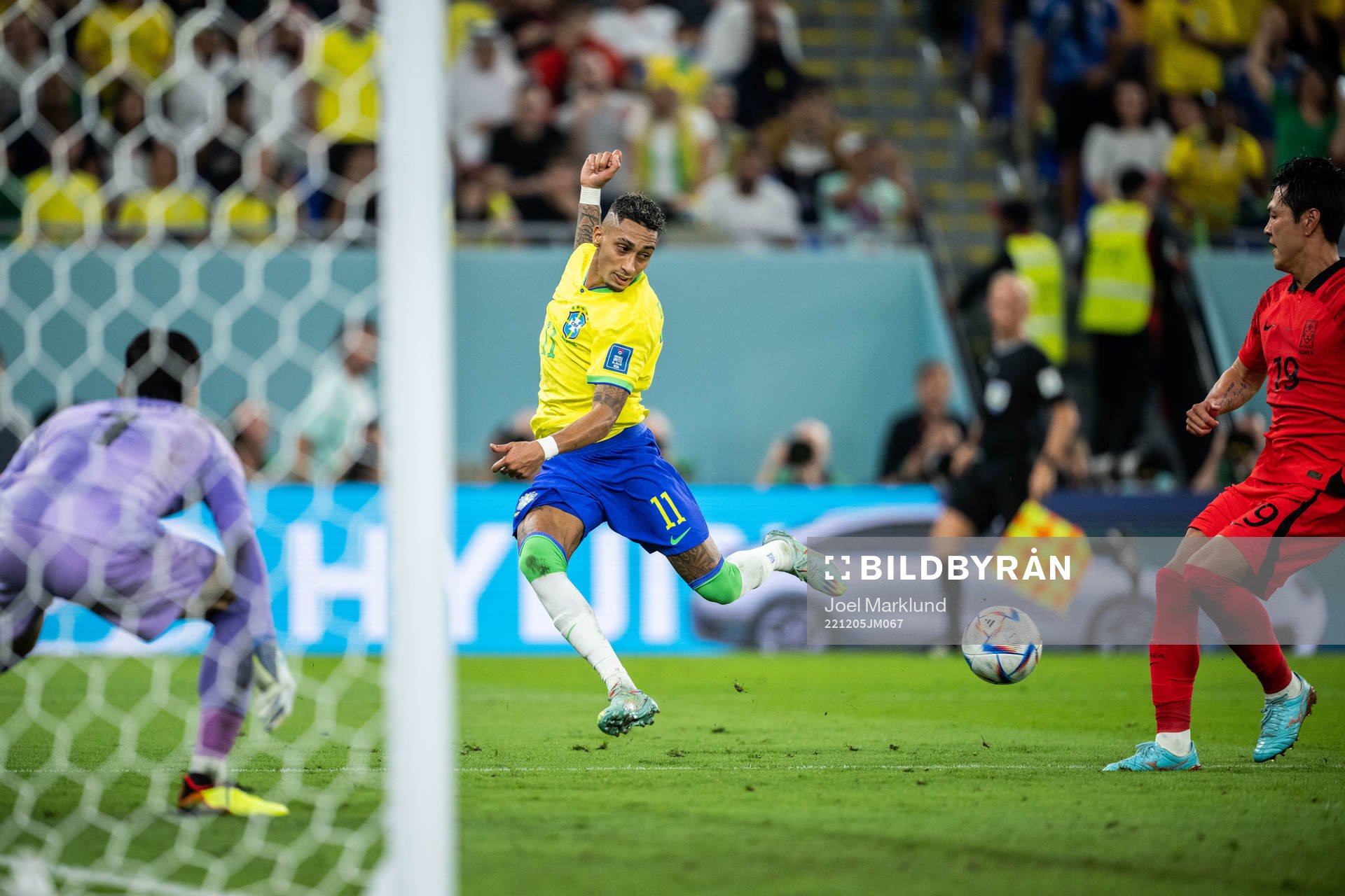 Raphinha of Brazil