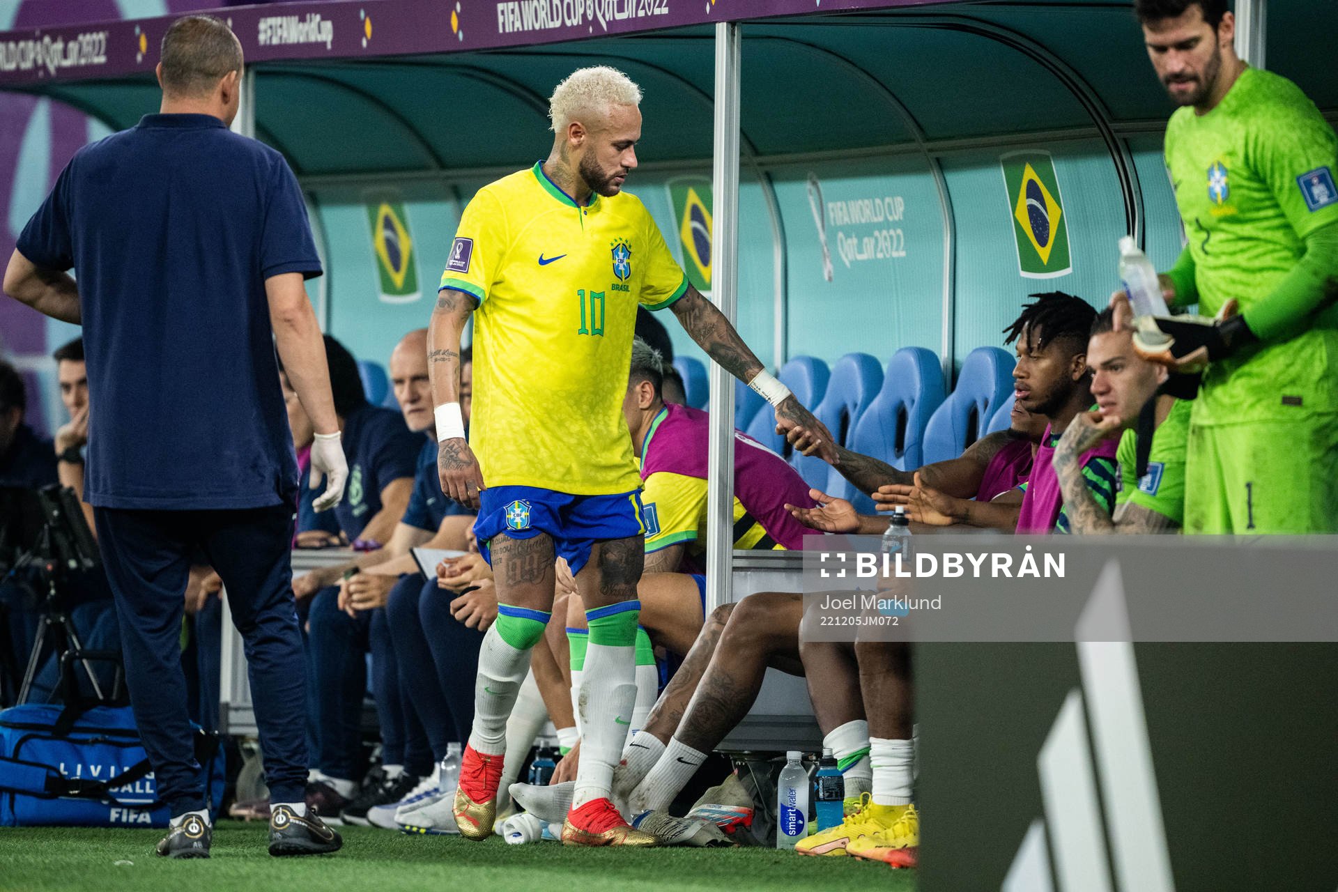 Neymar of Brazil