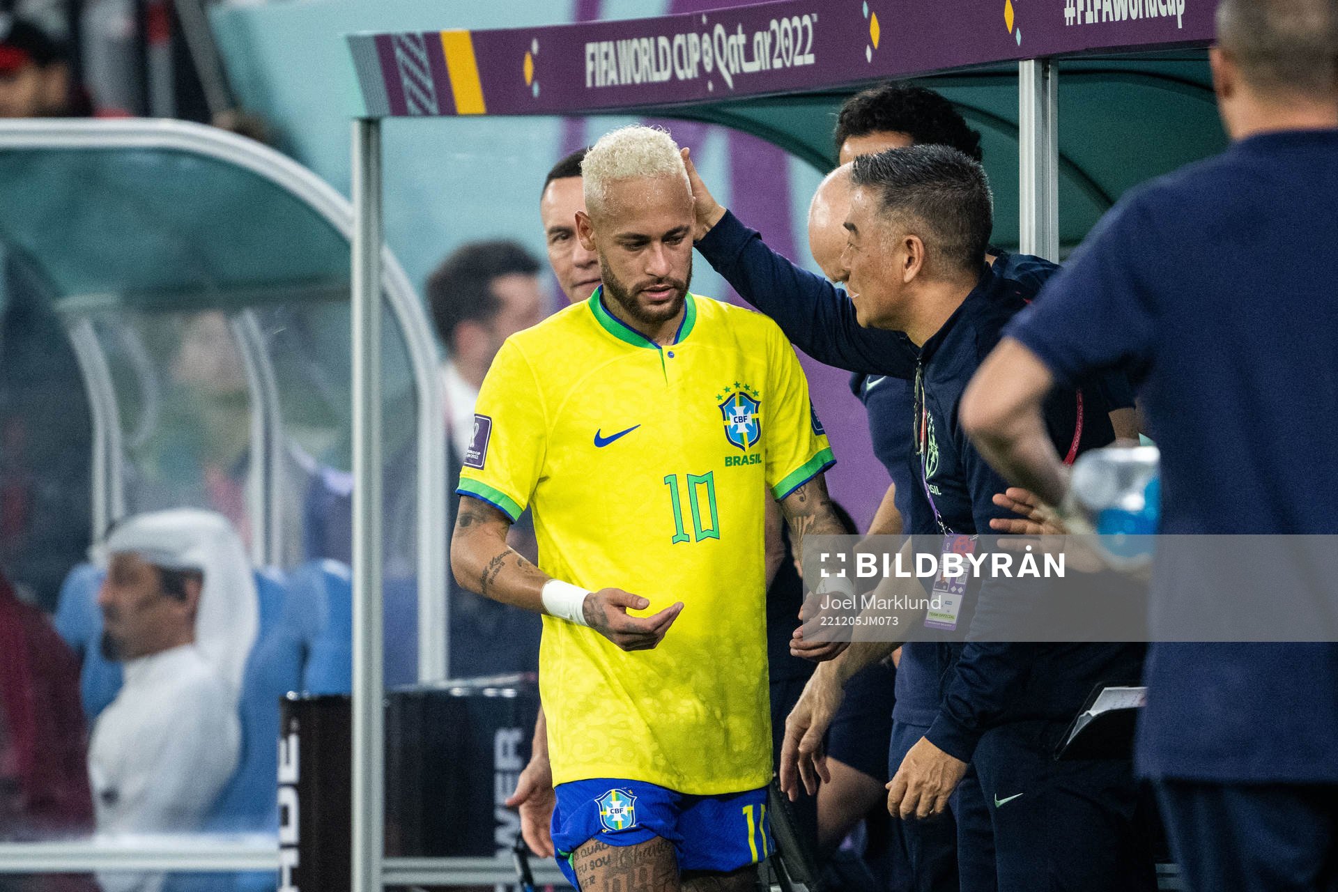 Neymar of Brazil