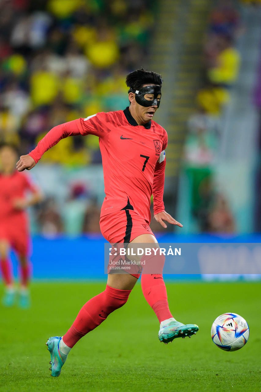 Heungmin Son of South Korea