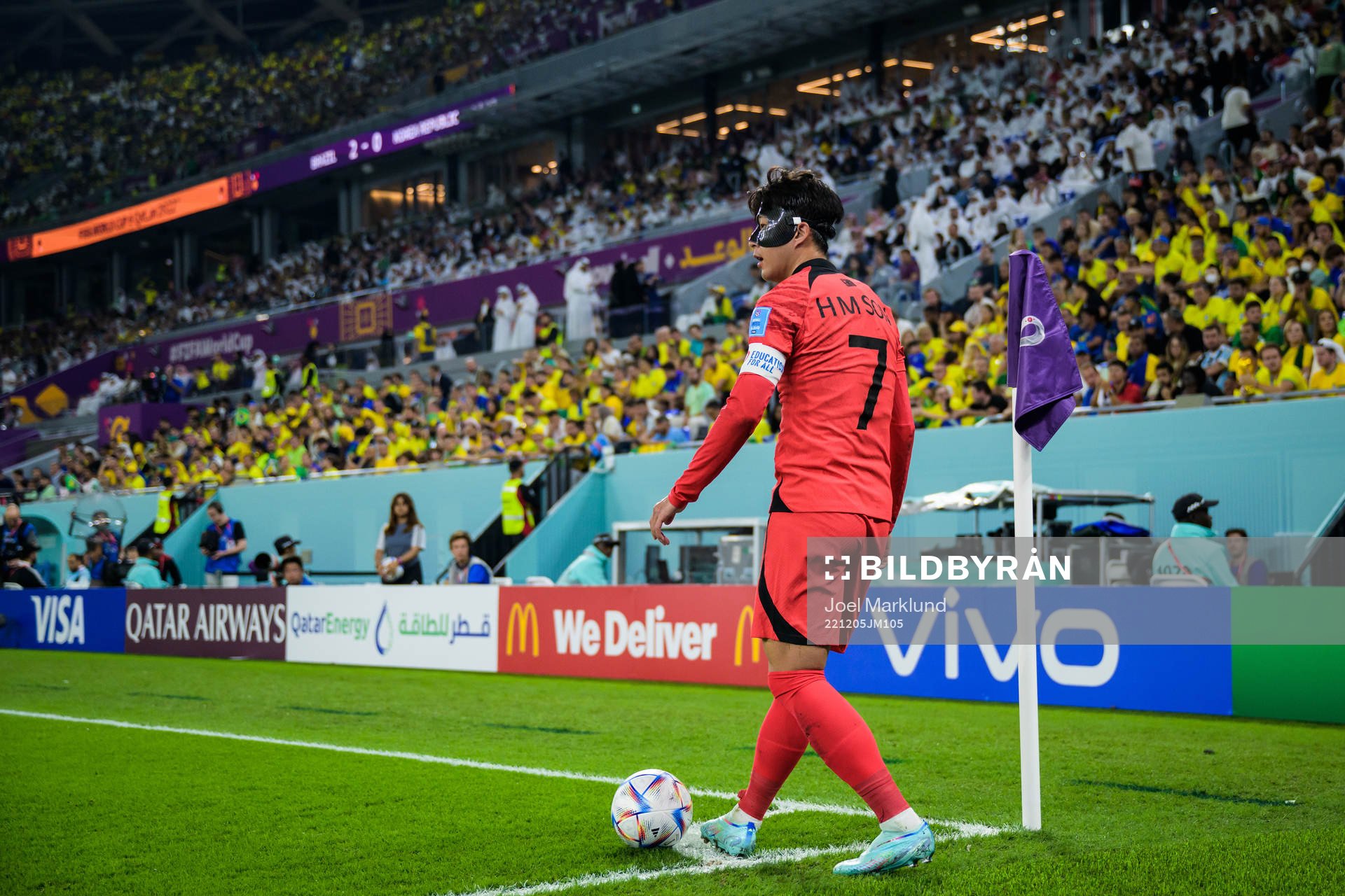Heungmin Son of South Korea