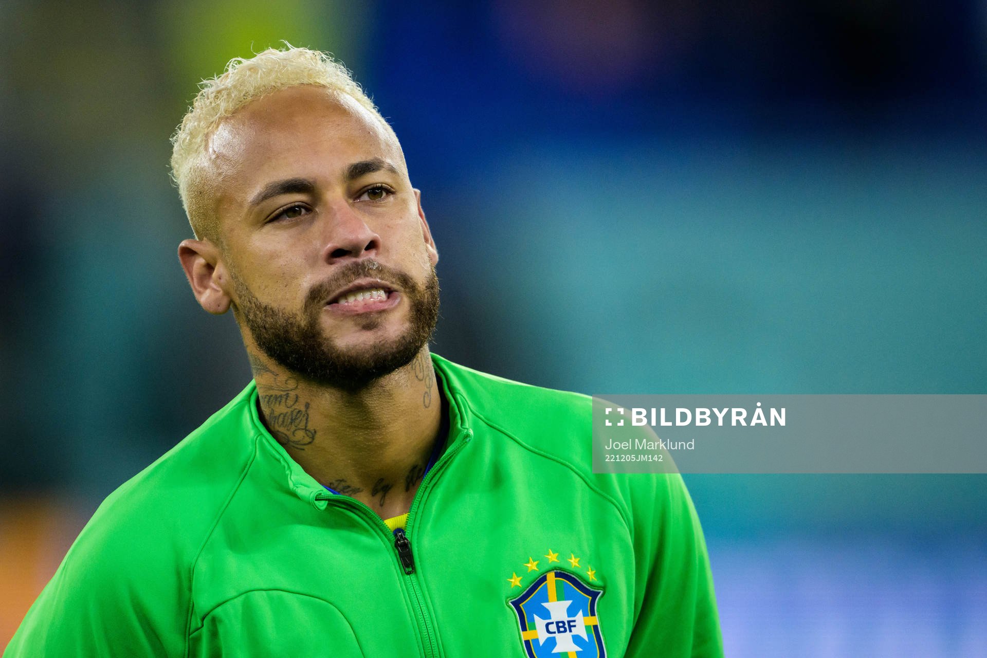 Neymar of Brazil