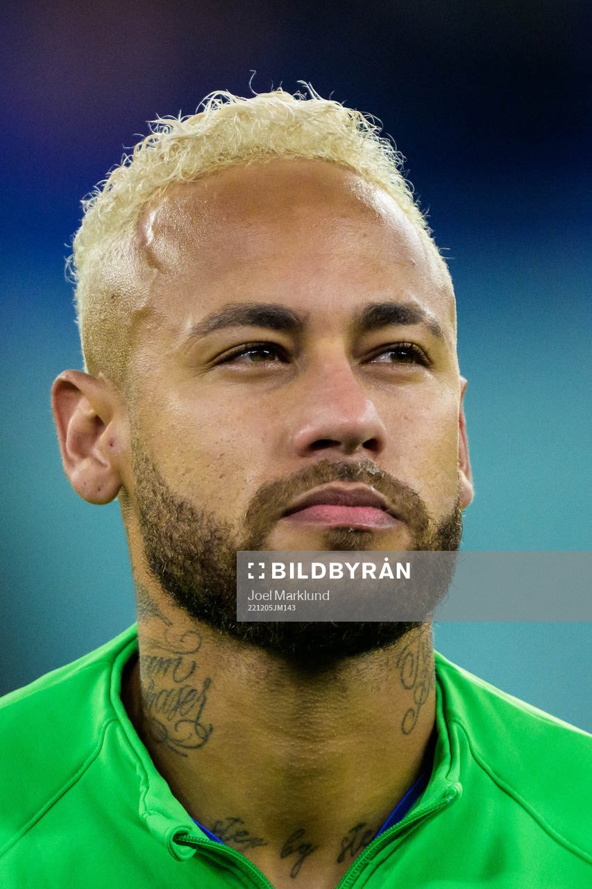 Neymar of Brazil
