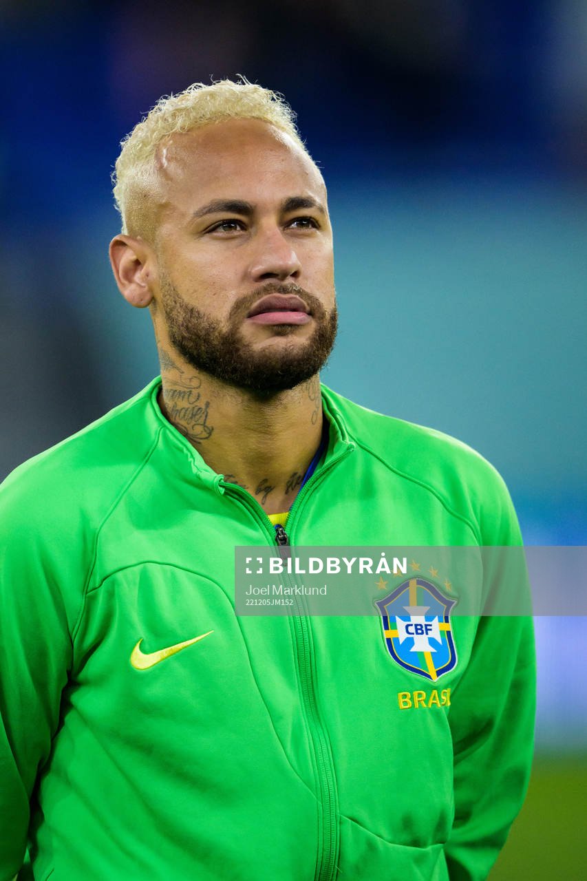 Neymar of Brazil