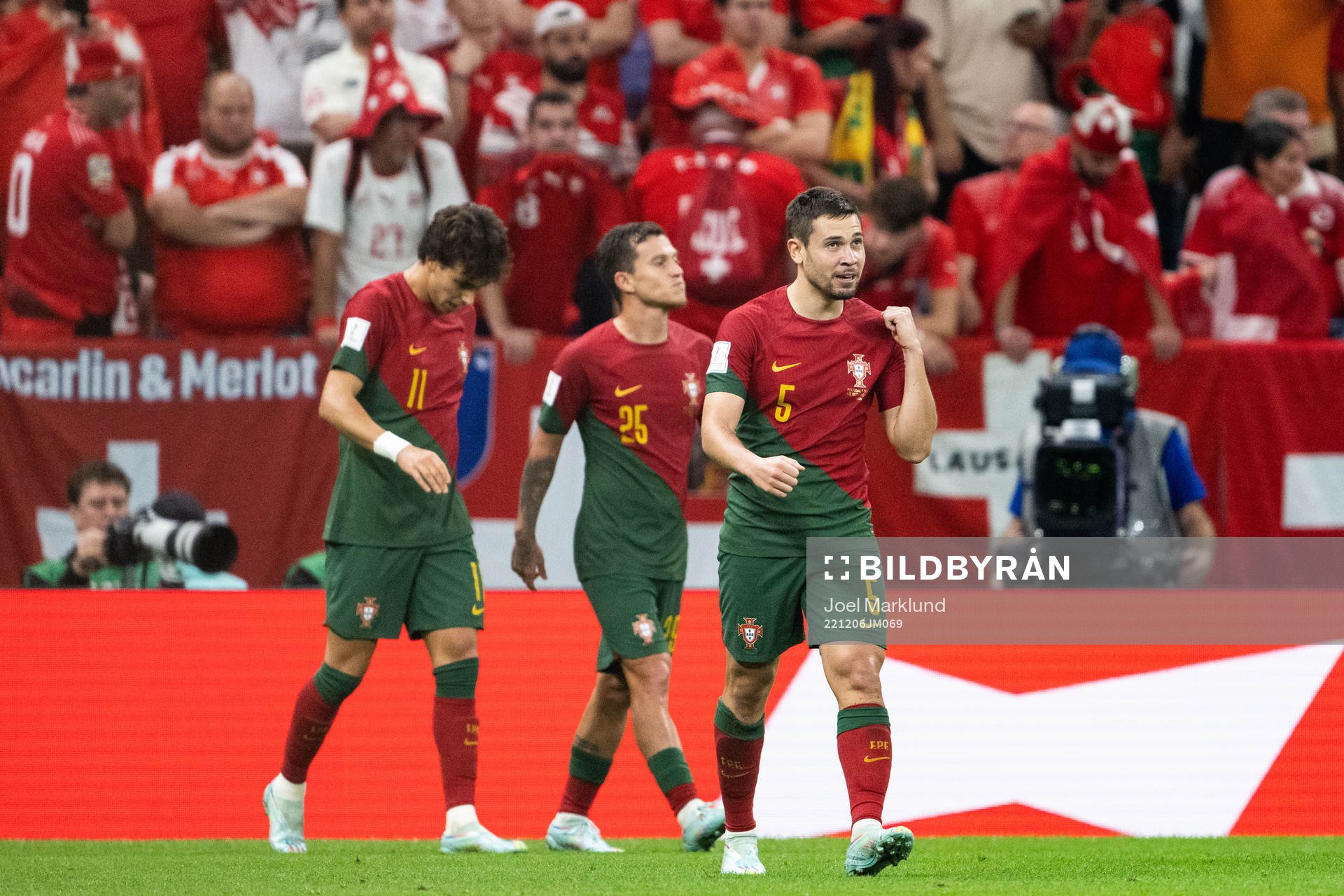 Raphael Guerreiro of Portugal celebrates