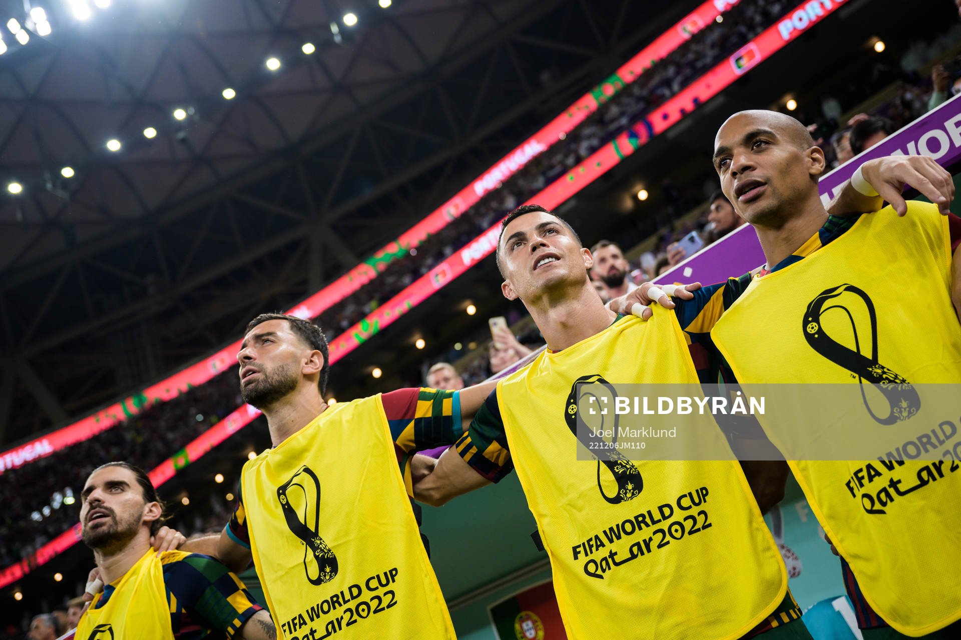 Ruben Neves, goalkeeper Rui Patricio, Cristiano Ronaldo and