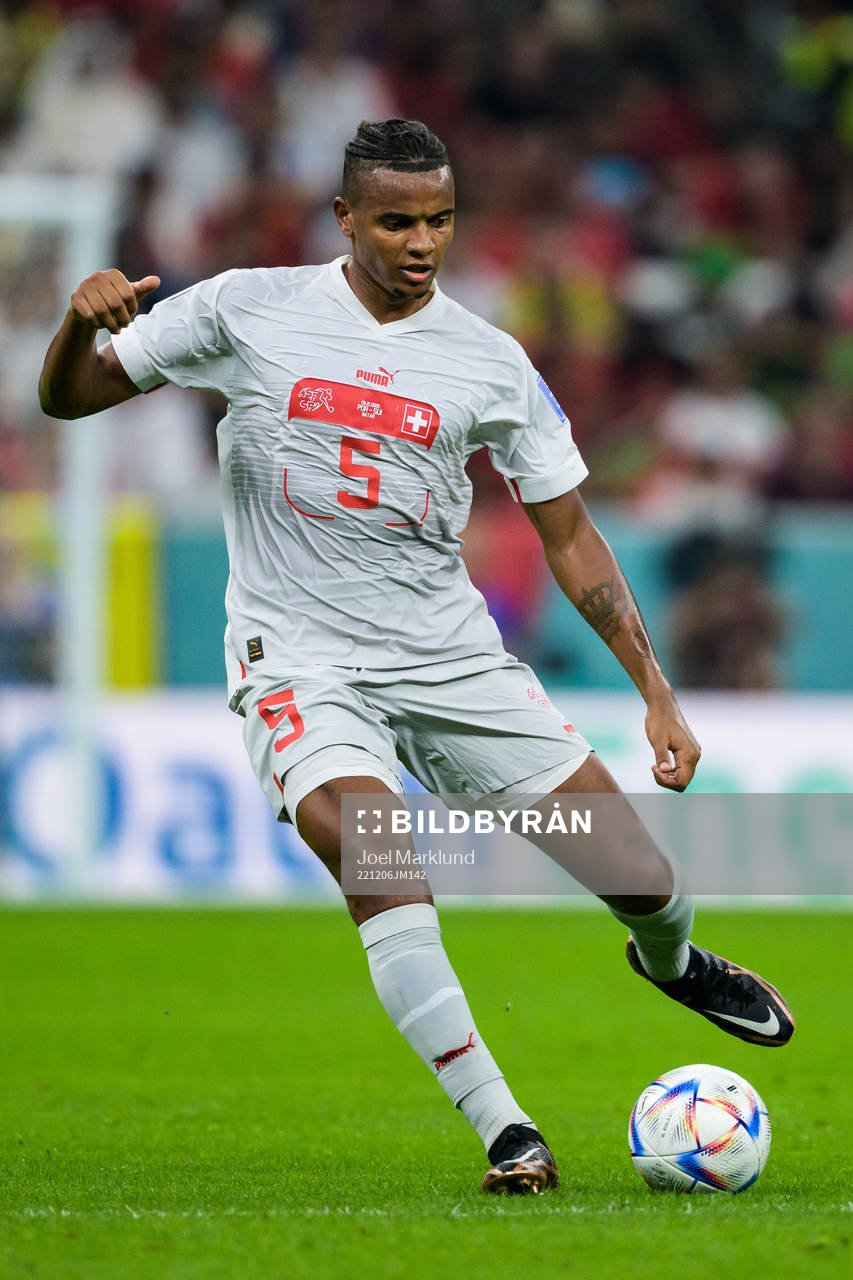 Manuel Akanji of Switzerland