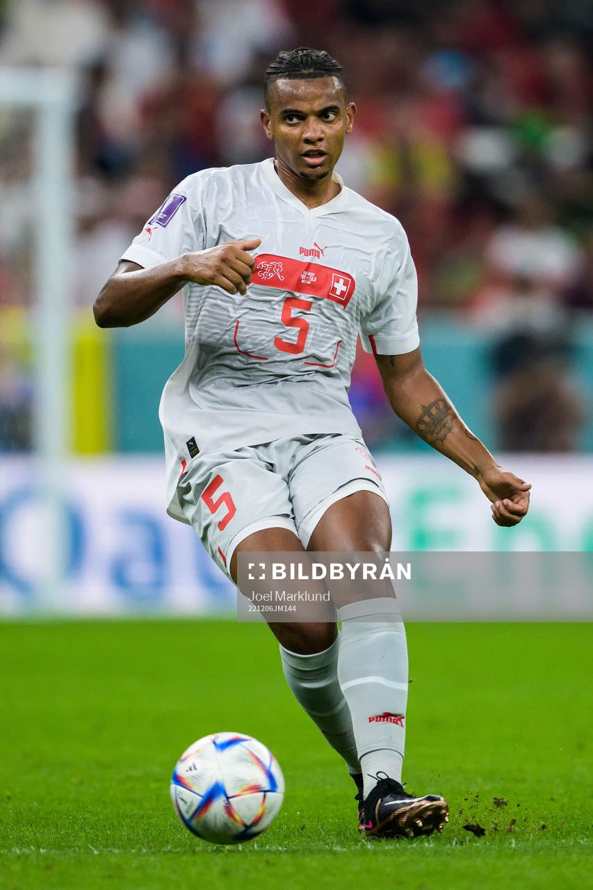 Manuel Akanji of Switzerland