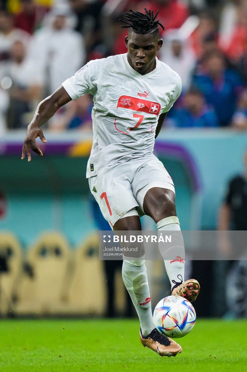 Breel Embolo of Switzerland