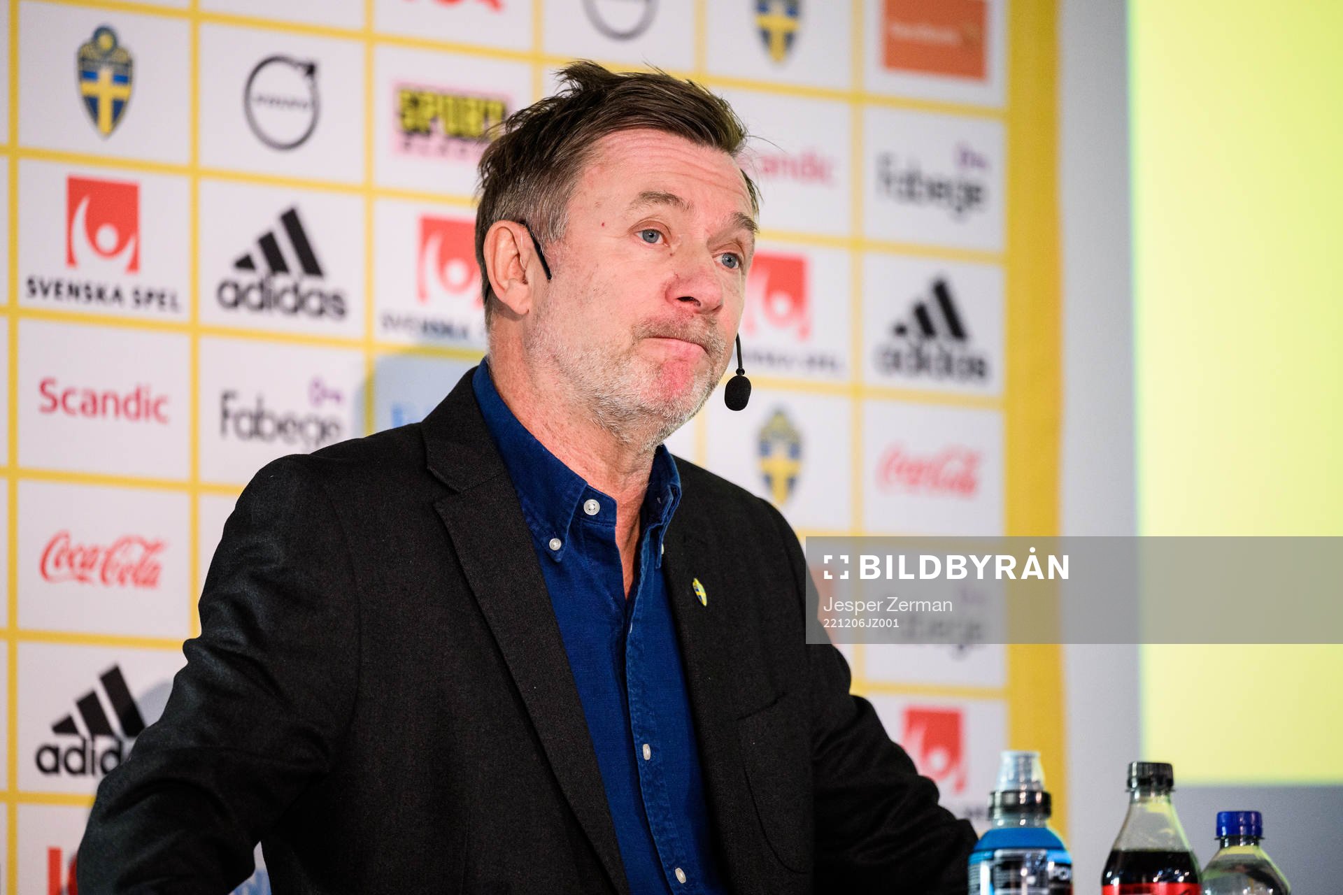Peter Gerhardsson, head coach of Sweden’s women’s
