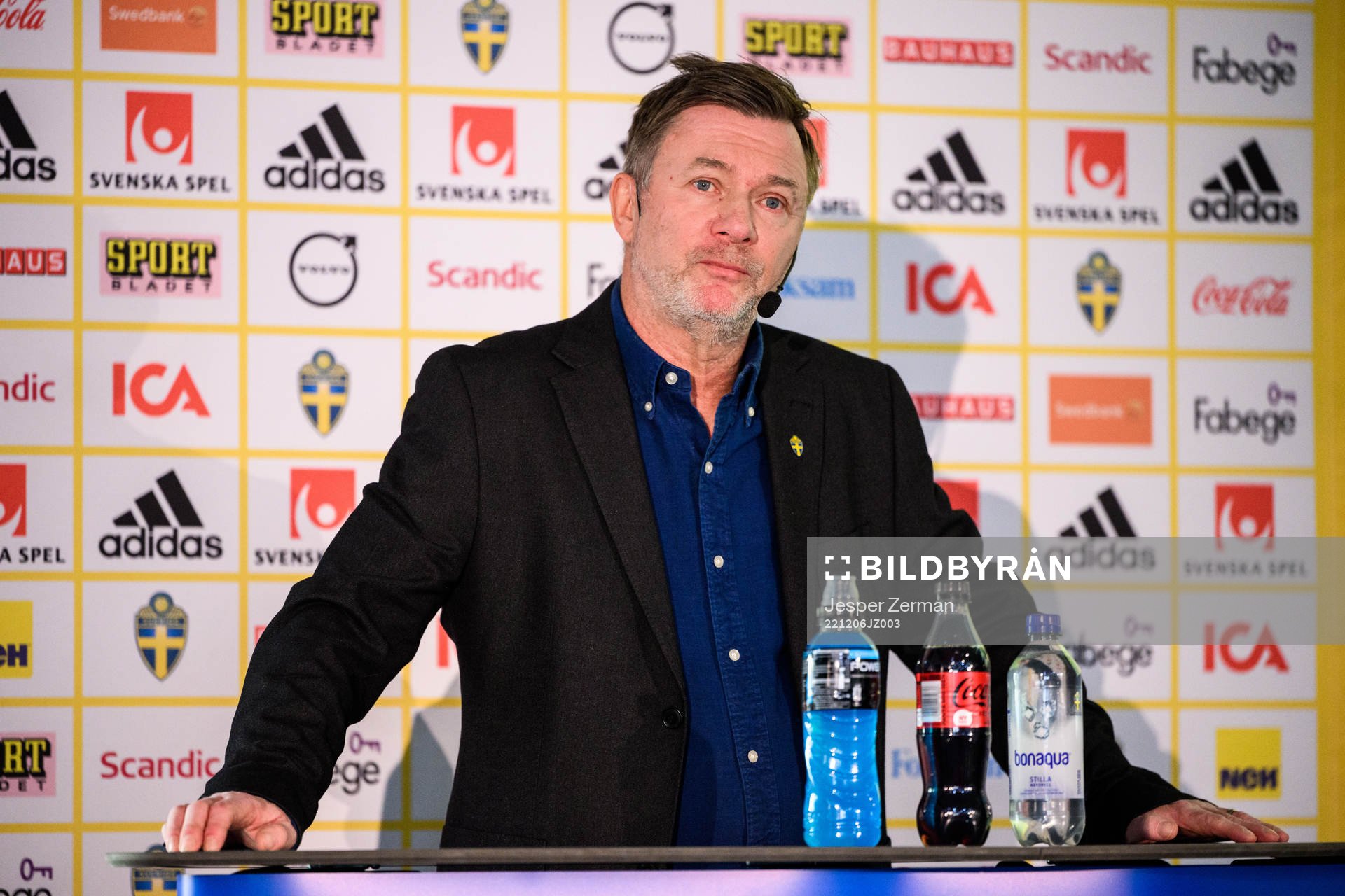 Peter Gerhardsson, head coach of Sweden’s women’s