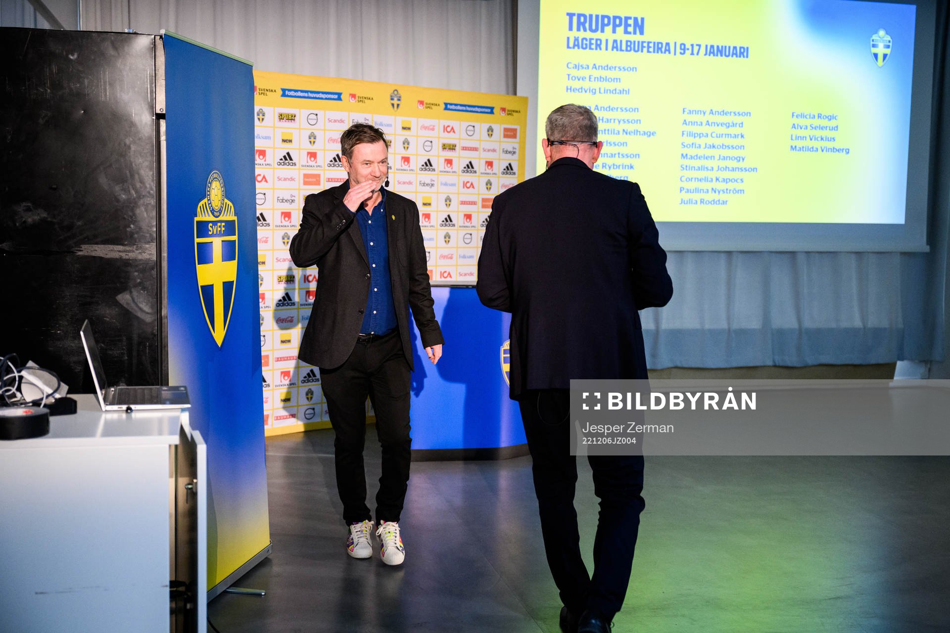 Peter Gerhardsson, head coach of Sweden’s women’s